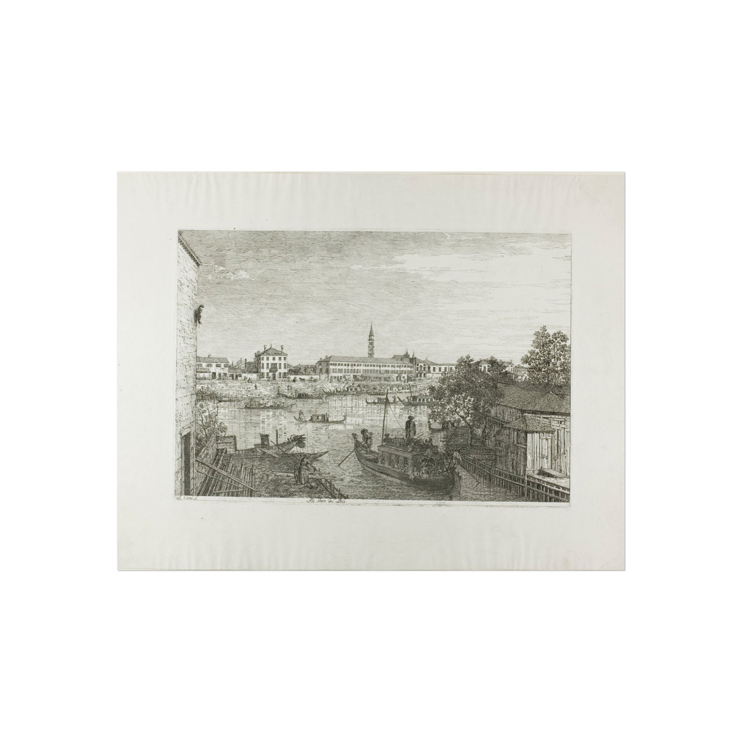 Ale Porto del Dolo - Canaletto Fine Art Poster