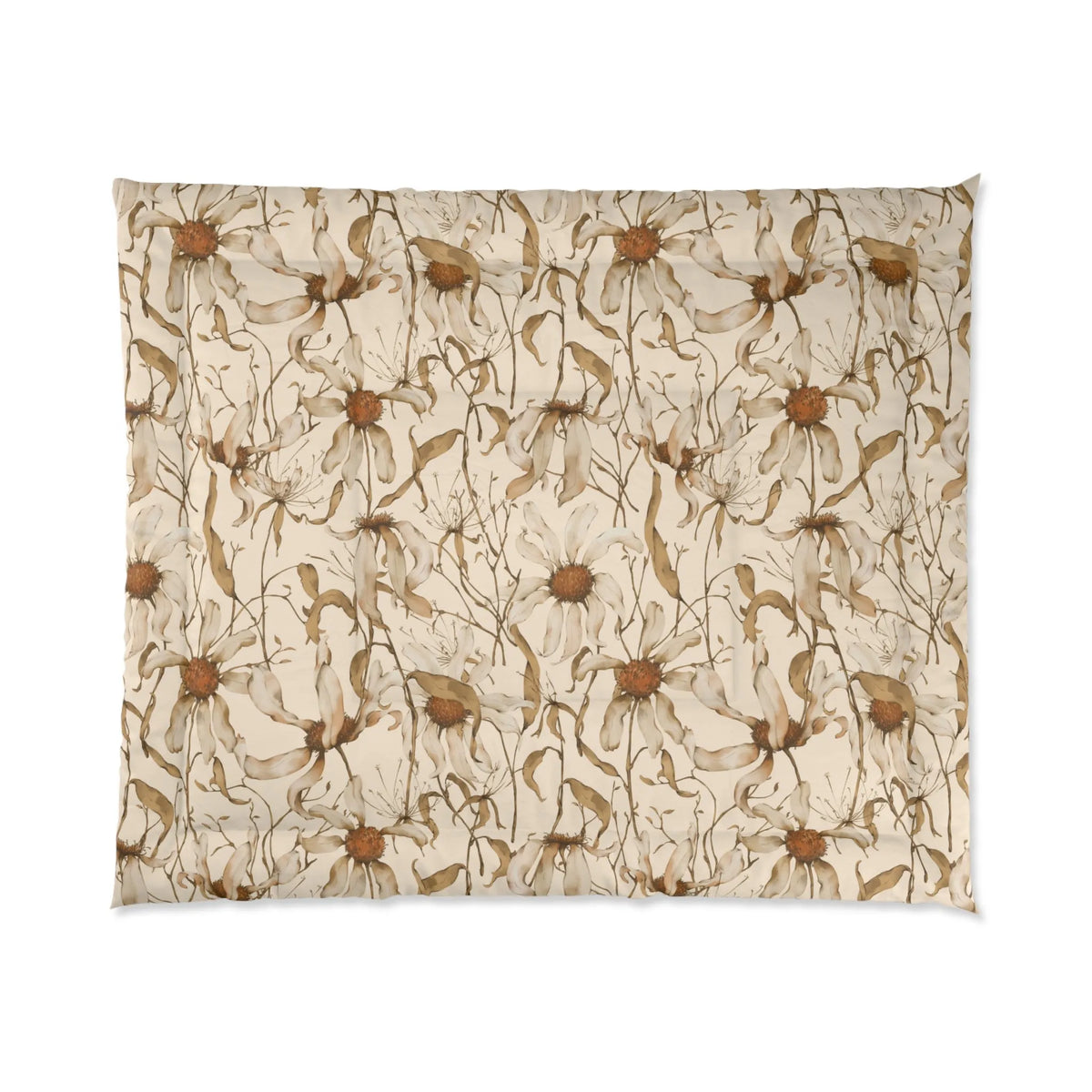 Beige Beauty Comforter 104" × 88"