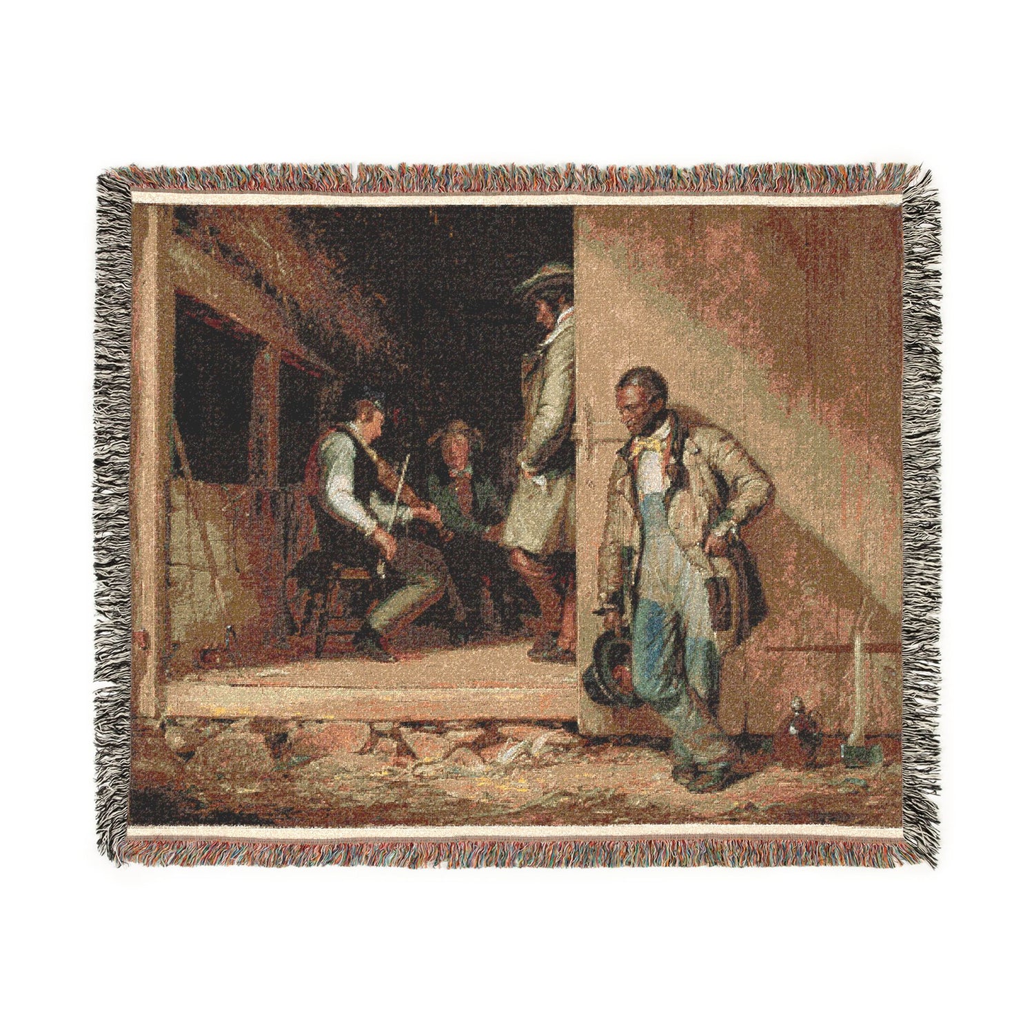 The Power of Music Woven Throw Blanket