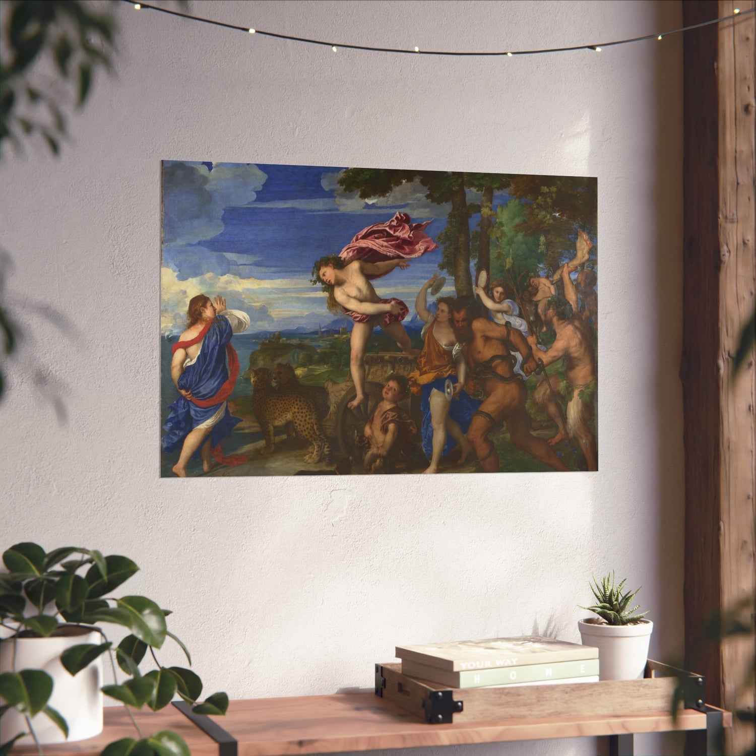 Bacchus and Ariadne - Titian Fine Art Poster
