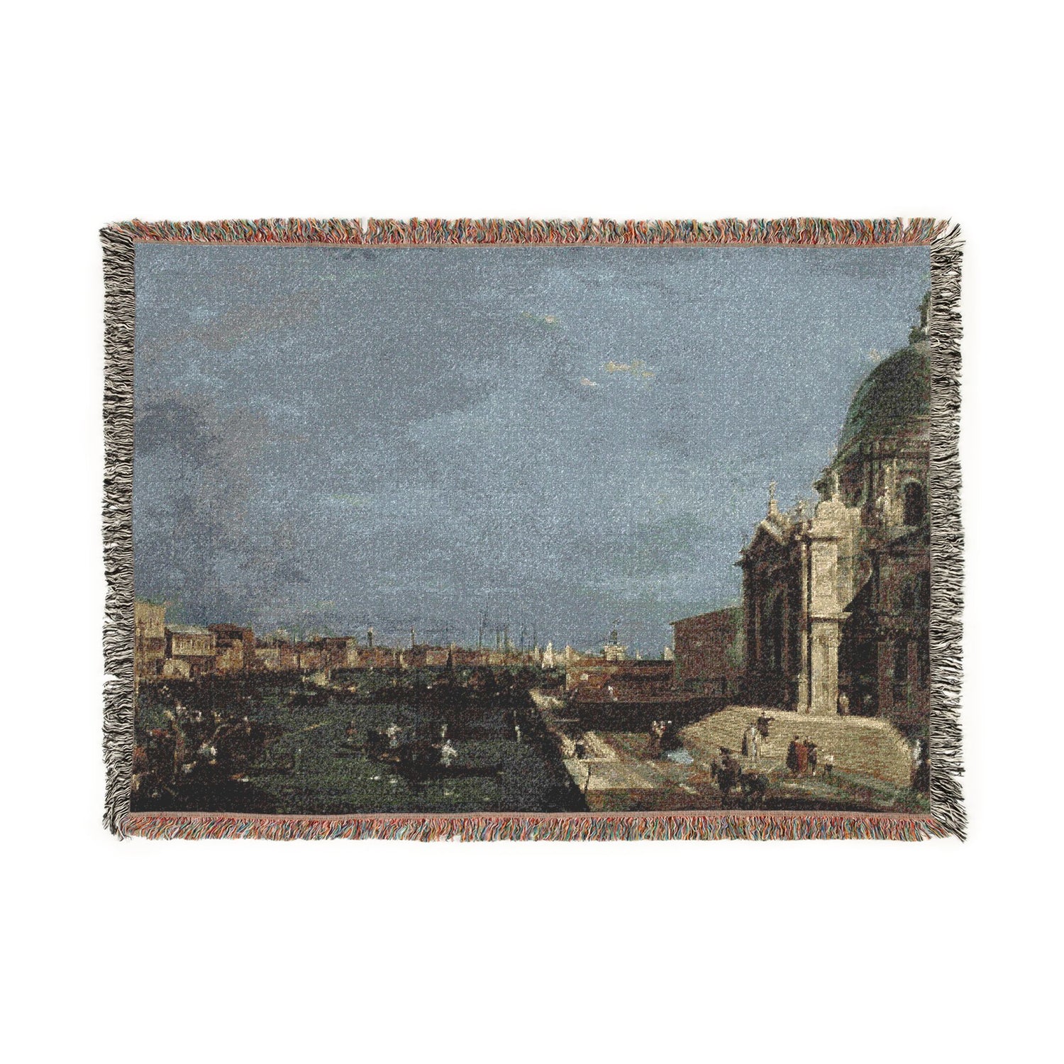 The Grand Canal, Venice - Francesco Guardi Tapestry Blanket