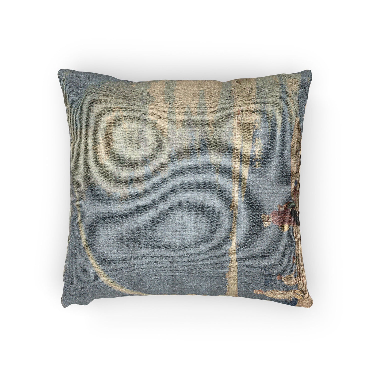 William Turner - An April Shower A View from Binsey Ferry Near Oxford, Looking Towards Port Meadow and Godstow | Woven Pillow