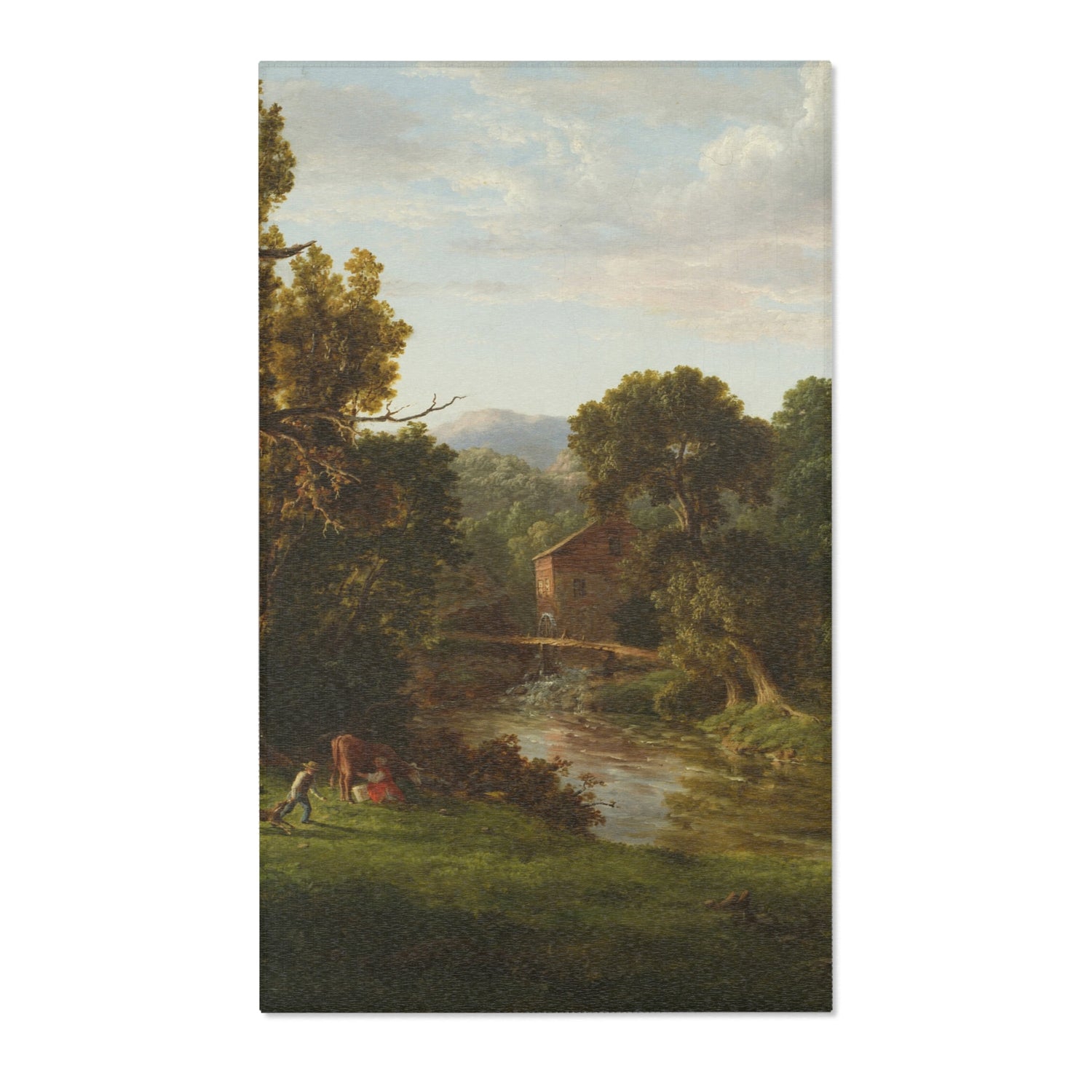 The Old Mill - George Inness Area Rug