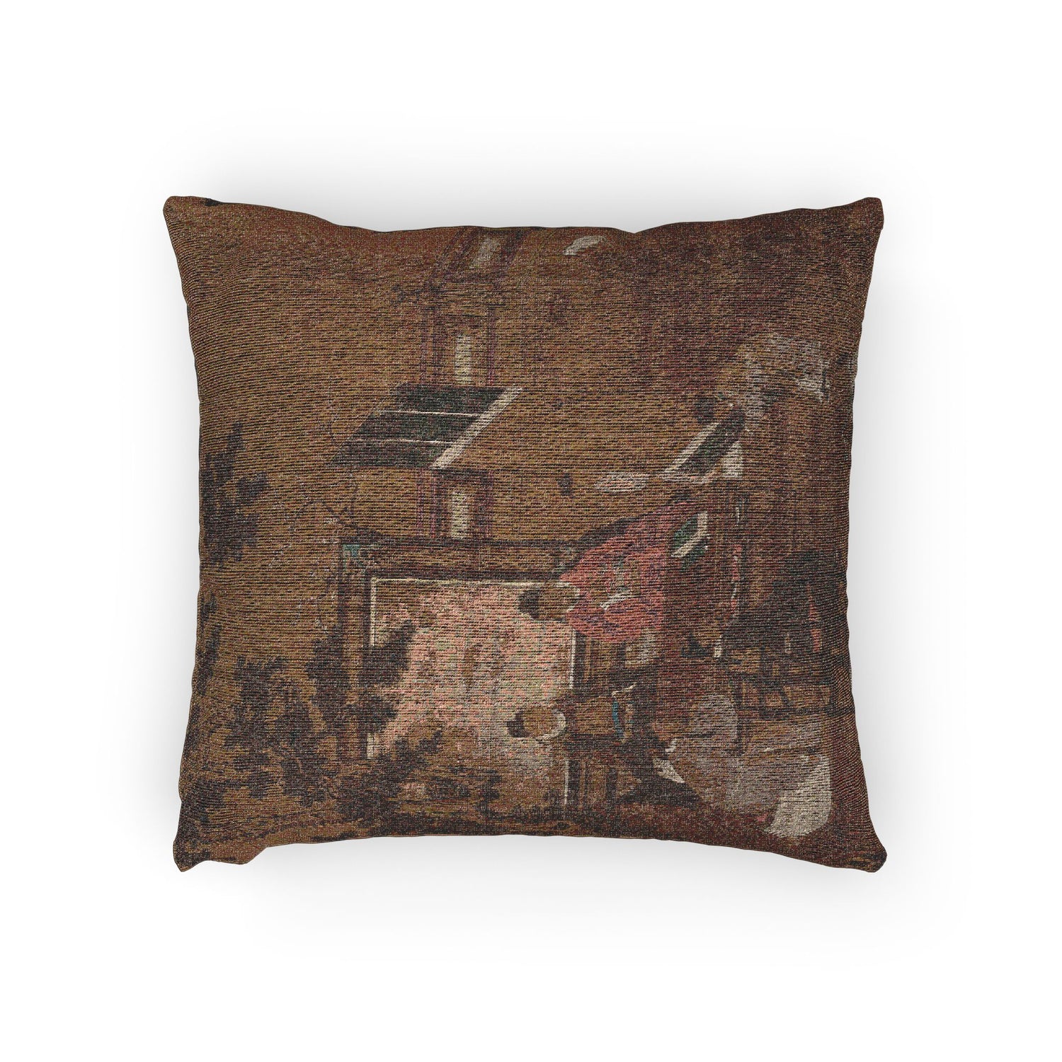 Almohada de los Cuatro Logros Pintura