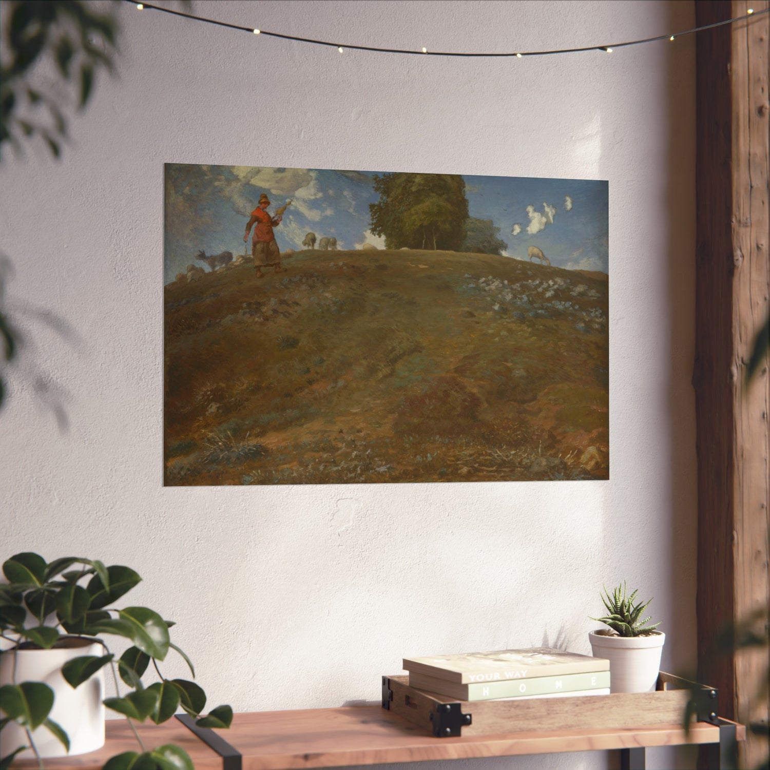 In the Auvergne - Jean François Millet Fine Art Poster