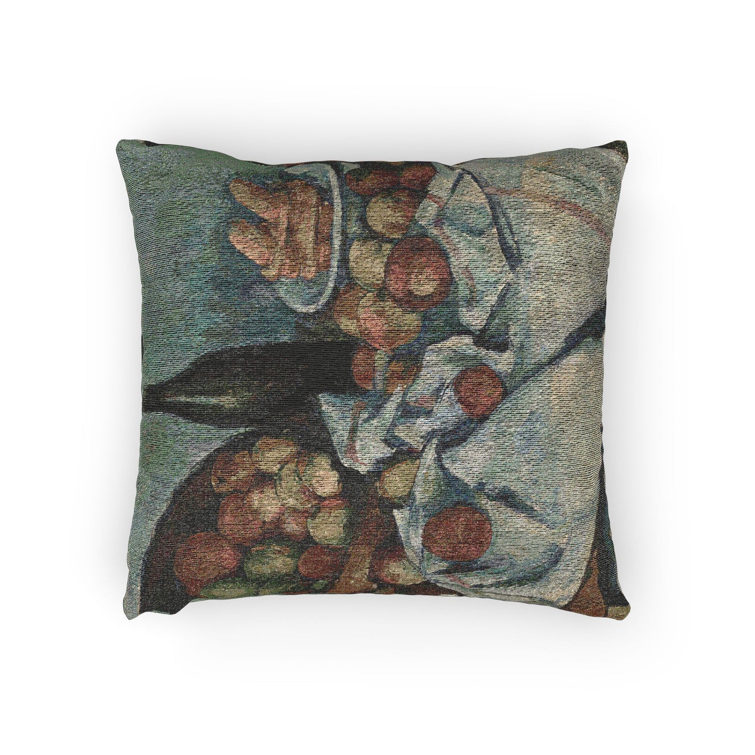 Paul Cezanne - The Basket of Apples | Woven Pillow