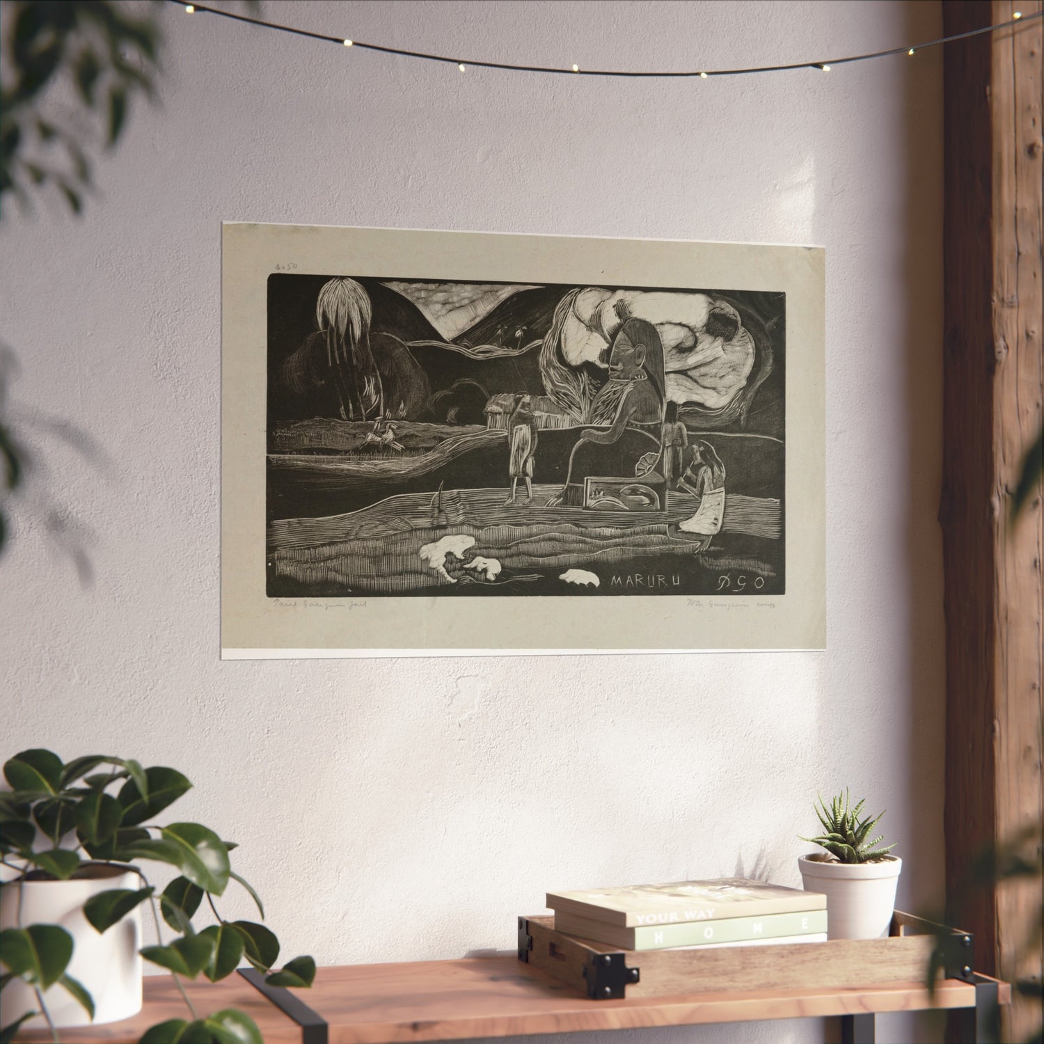 Offerings of Gratitude - Paul Gauguin Fine Art Poster