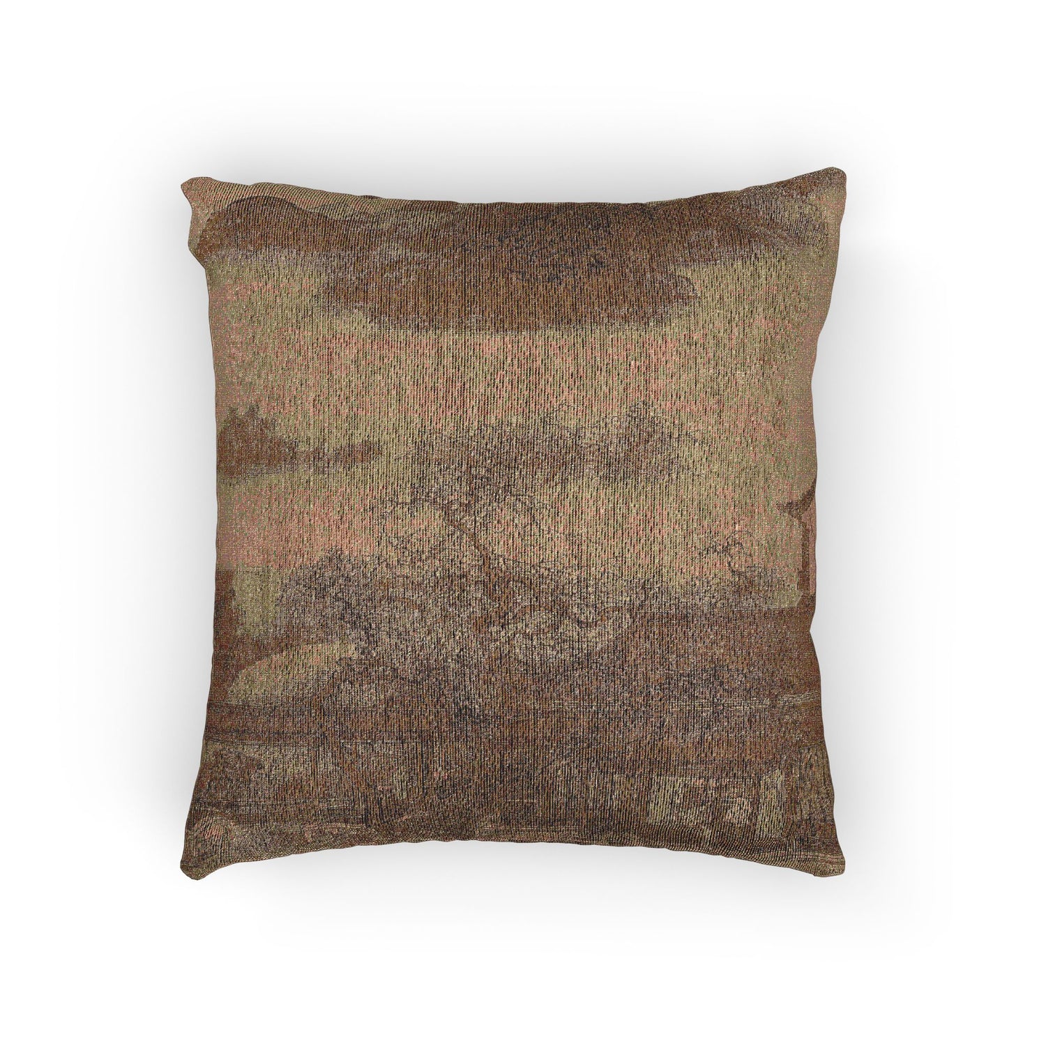 Almohada para ver los ciruelos en flor con vino caliente