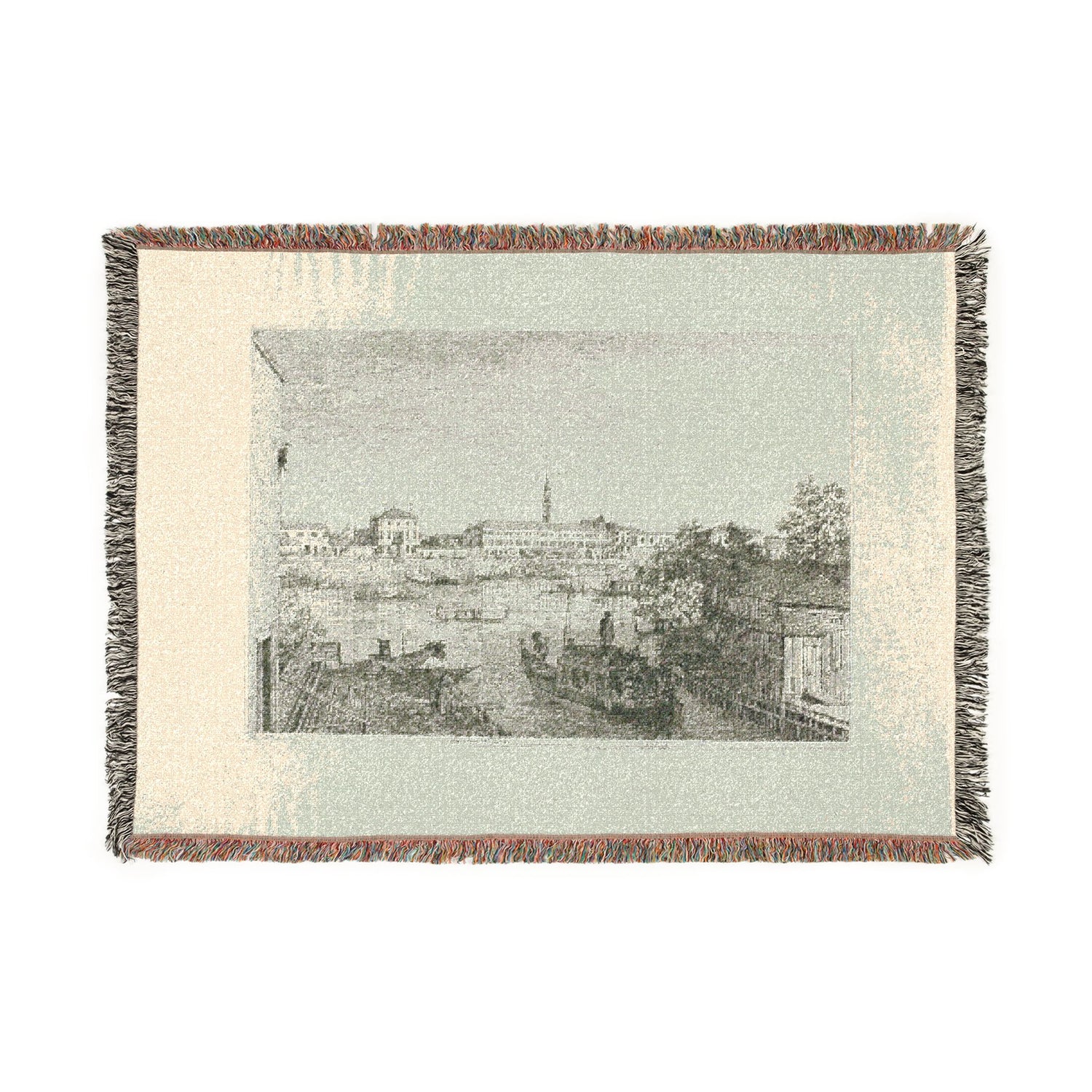 Ale Porto del Dolo - Canaletto Tapestry Blanket
