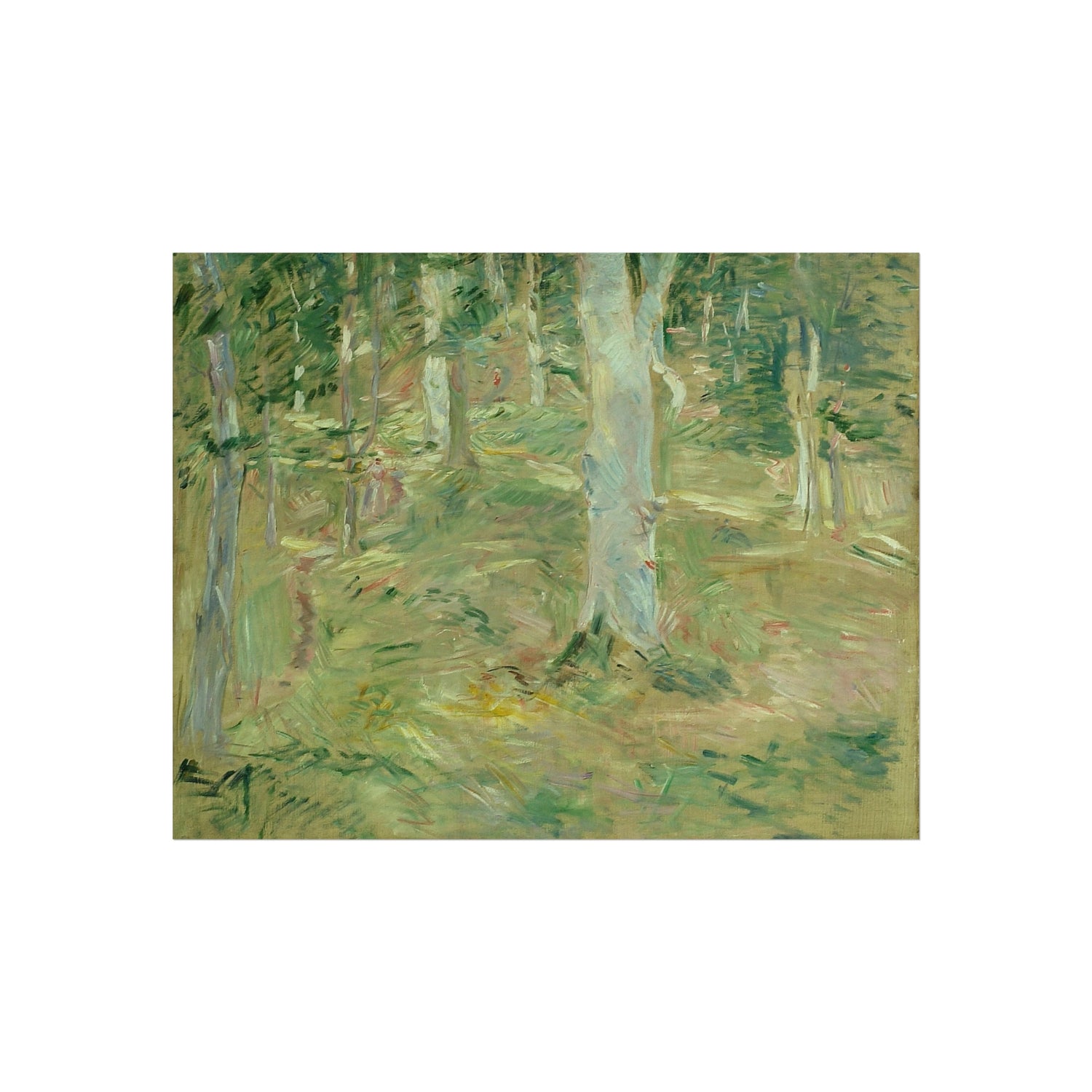 Berthe Morisot - Forêt de Compiègne | Fine Art Poster
