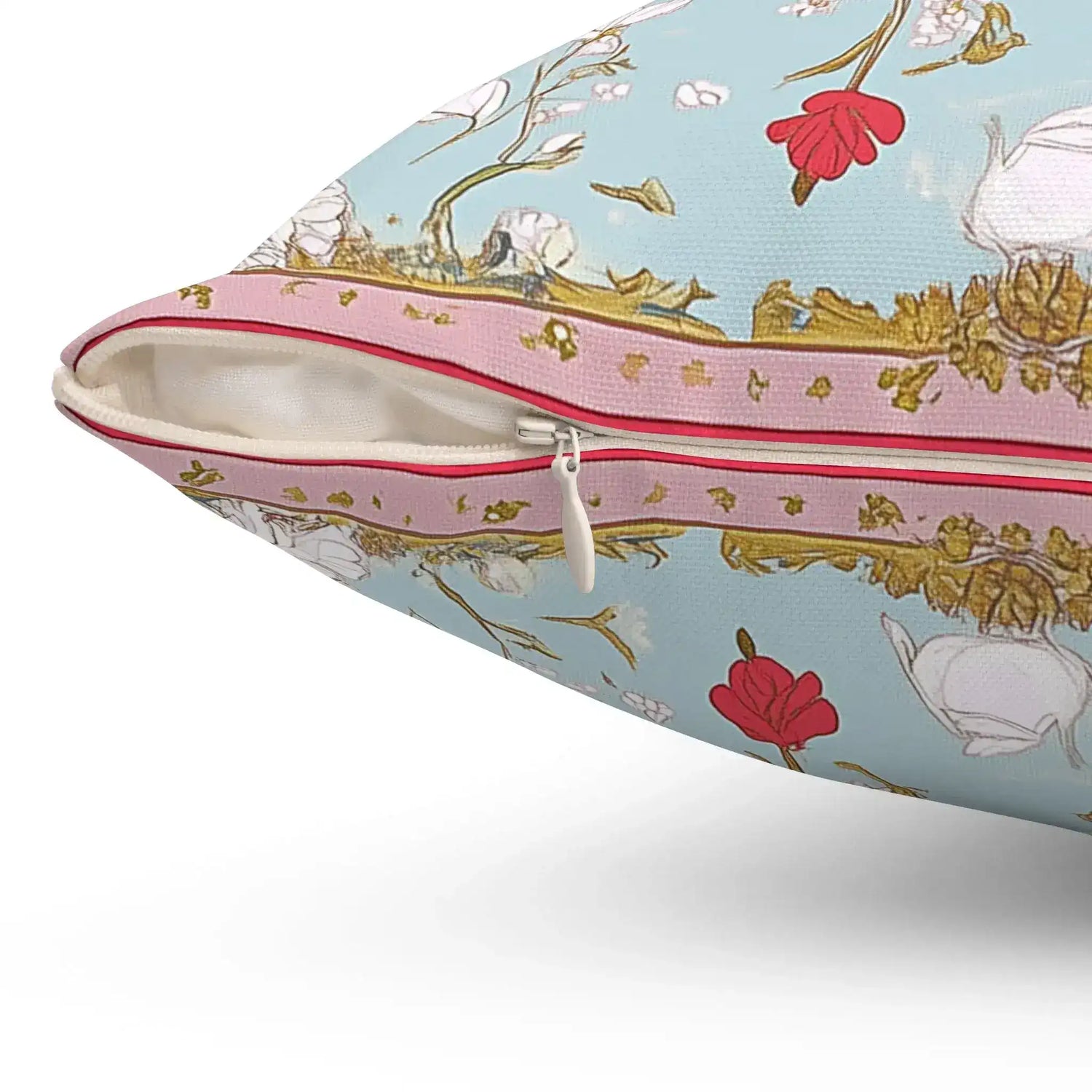 Victorian Sky Garden Throw Pillow