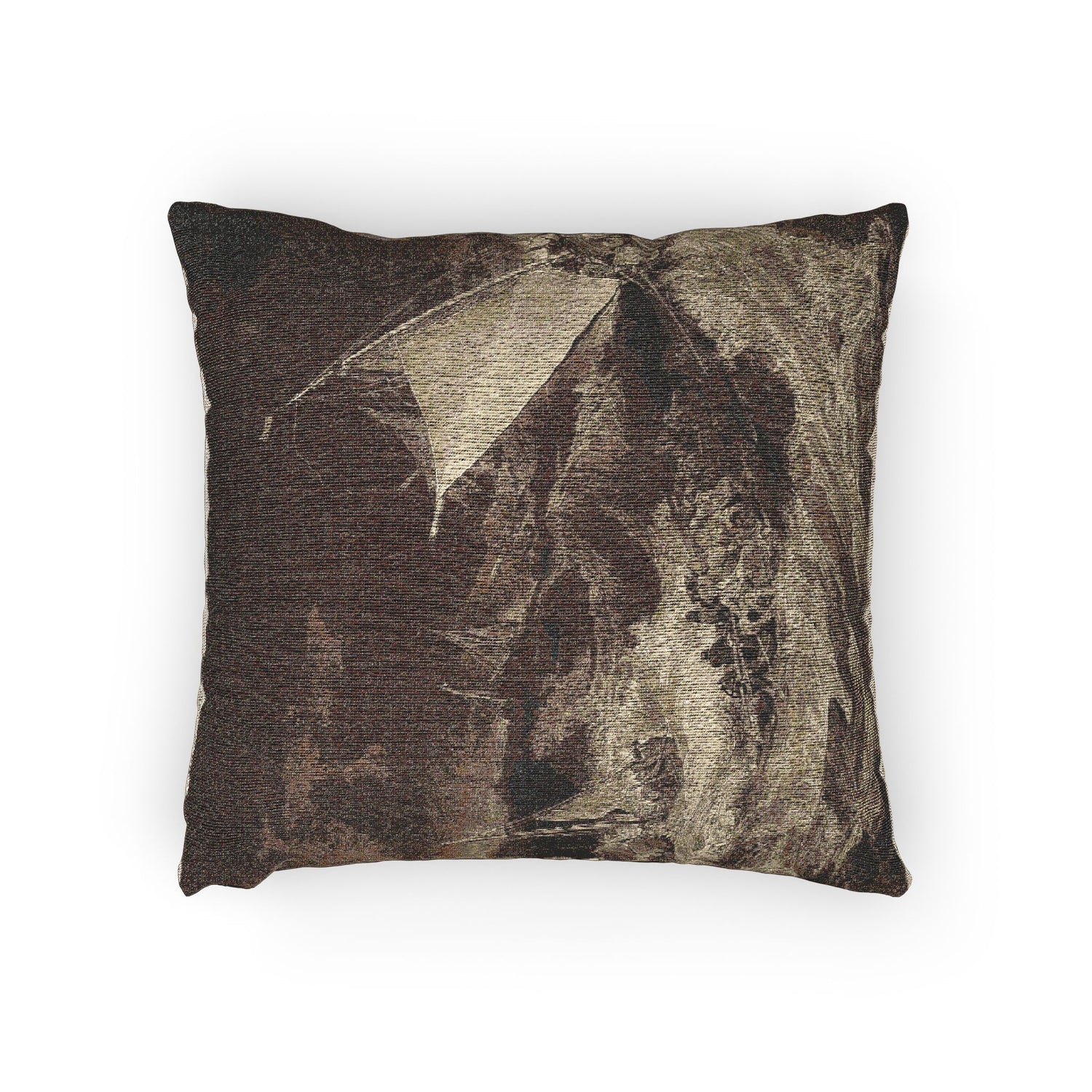Charles Turner - A Shipwreck | Woven Pillow