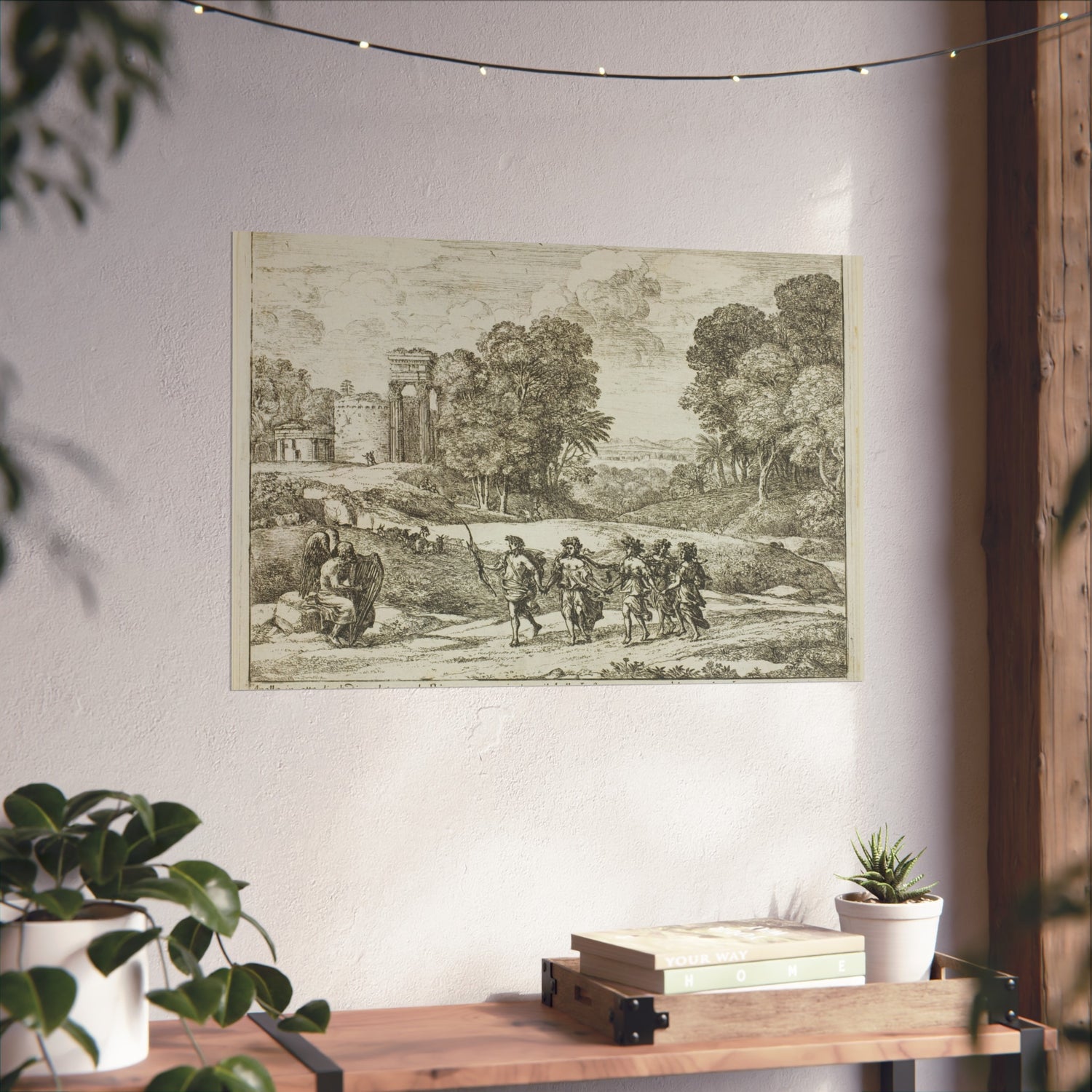 Time, Apollo and the Seasons - Claude Lorrain Fine Art Poster