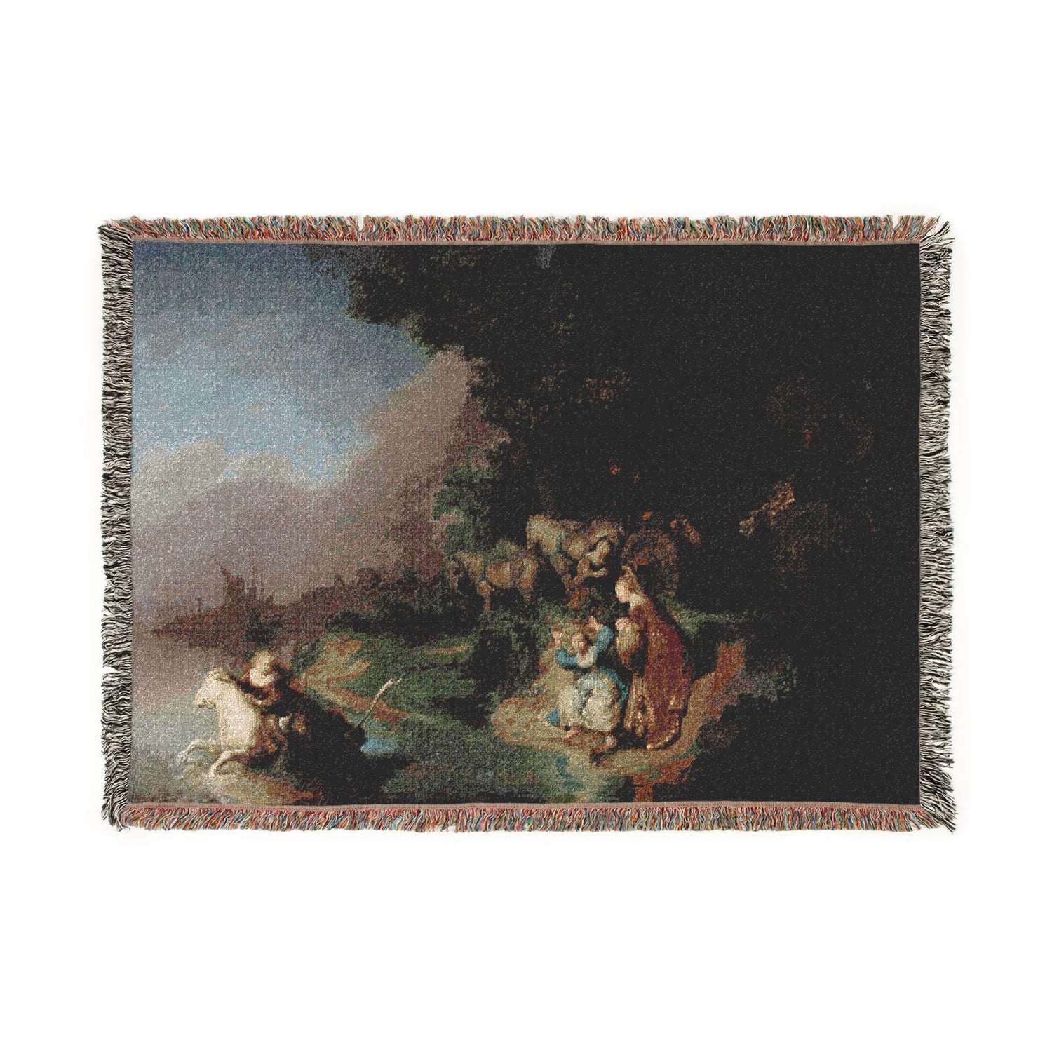 The Abduction of Europa - Rembrandt van Rijn Tapestry Blanket