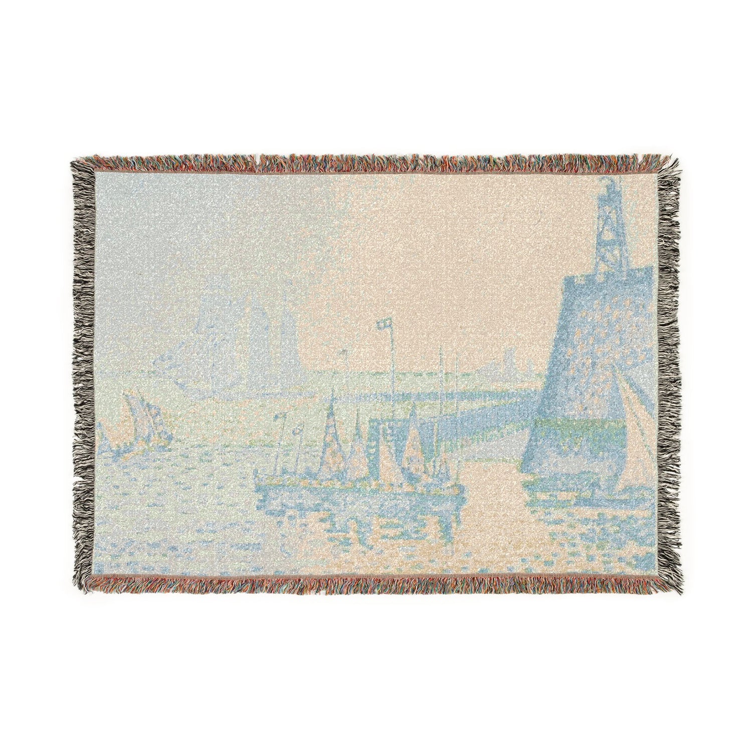 Evening - Paul Signac Tapestry Blanket
