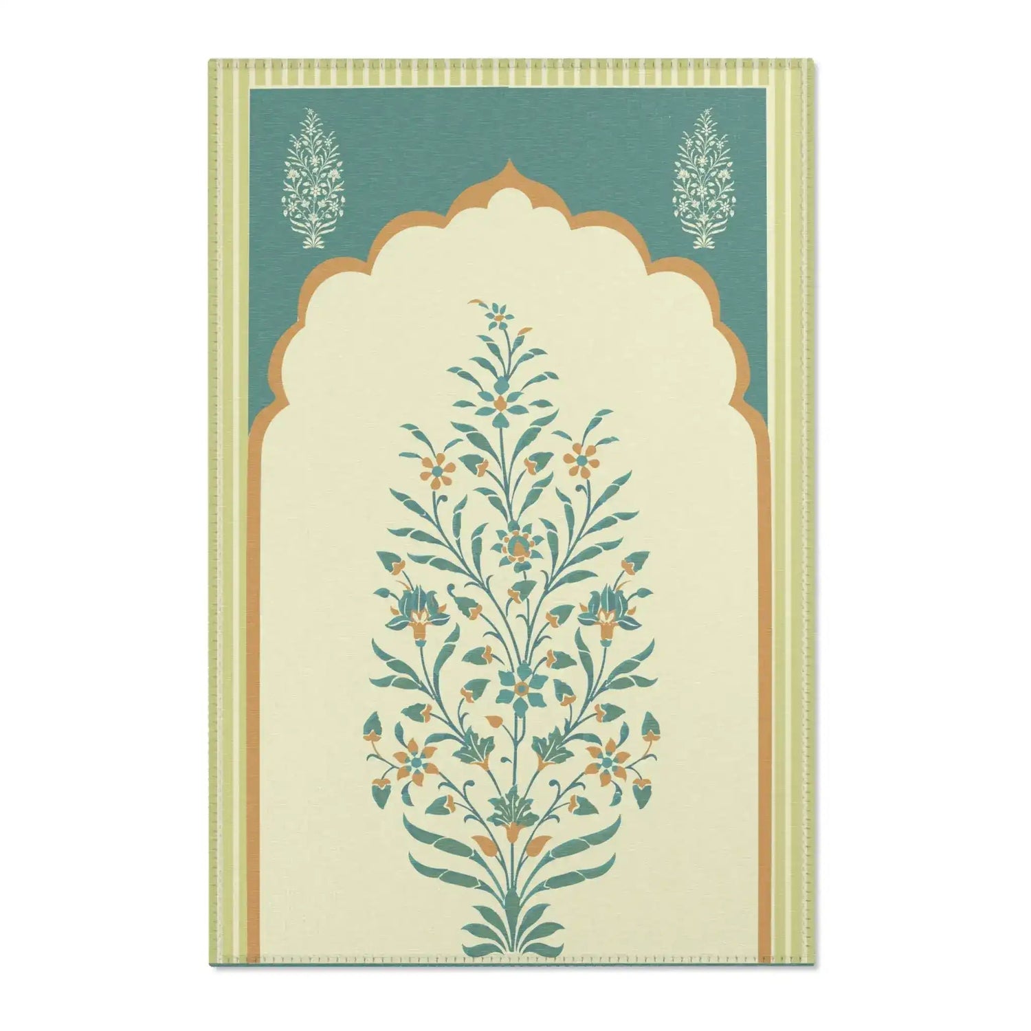 Mughal Garden Arch Accent Rug