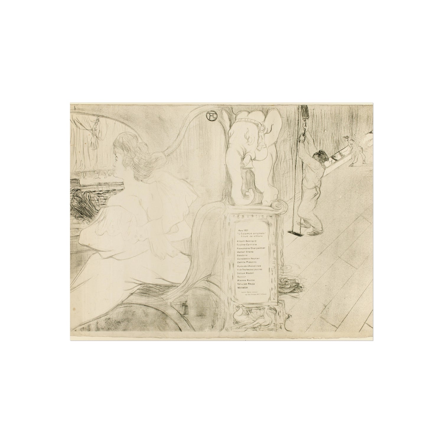Henri de Toulouse-Lautrec - Cover for L'Estampe originale | Fine Art Poster