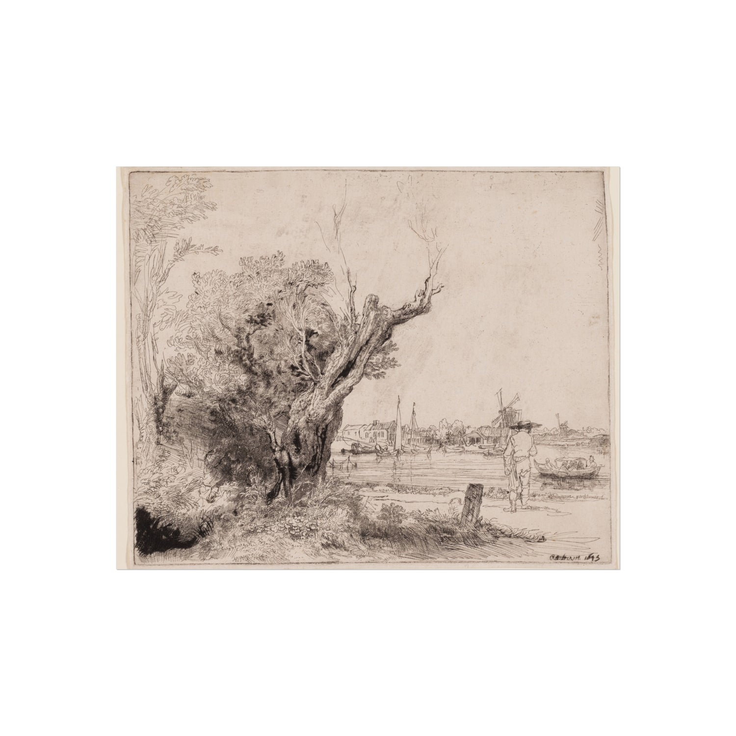 Rembrandt van Rijn - The Omval | Fine Art Poster