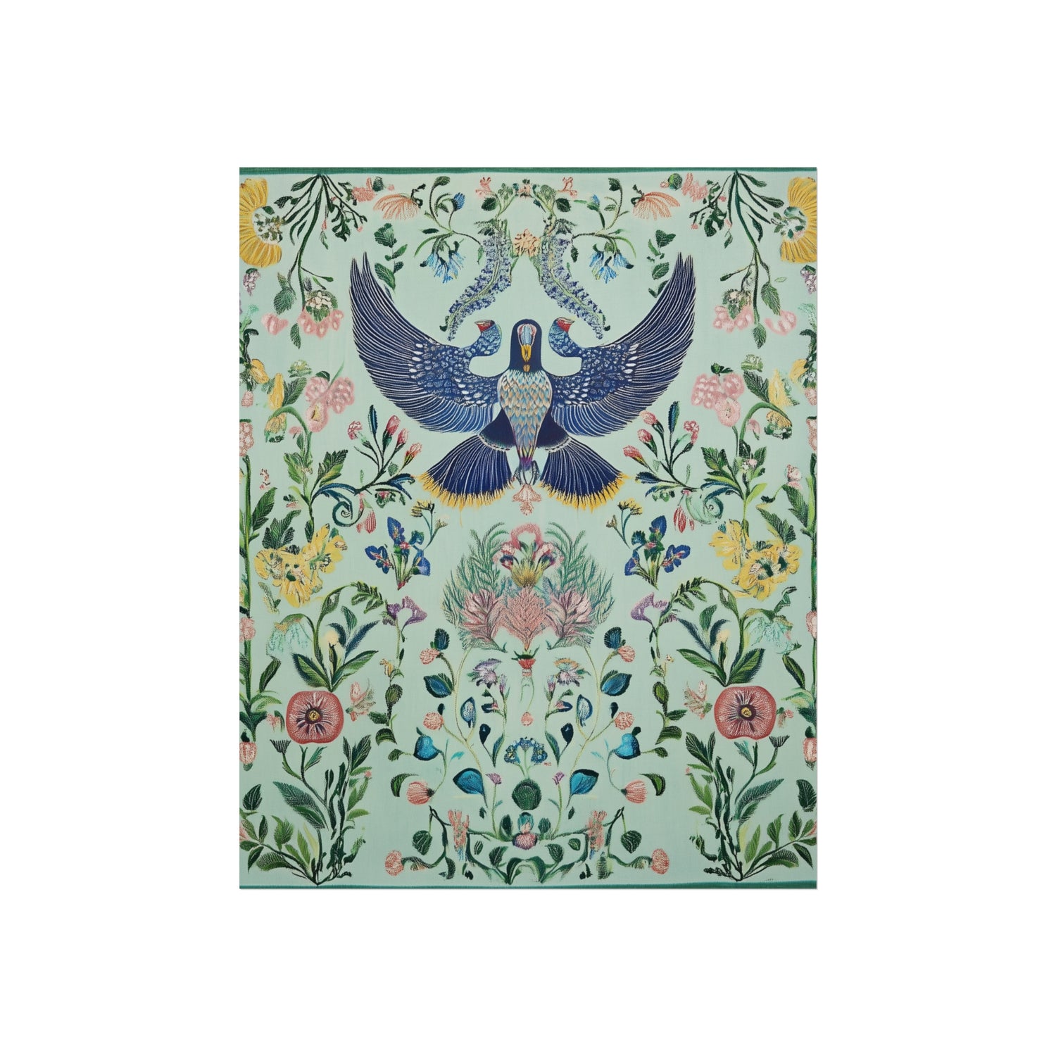 Celestial Aviary Botanical Fine Art Poster