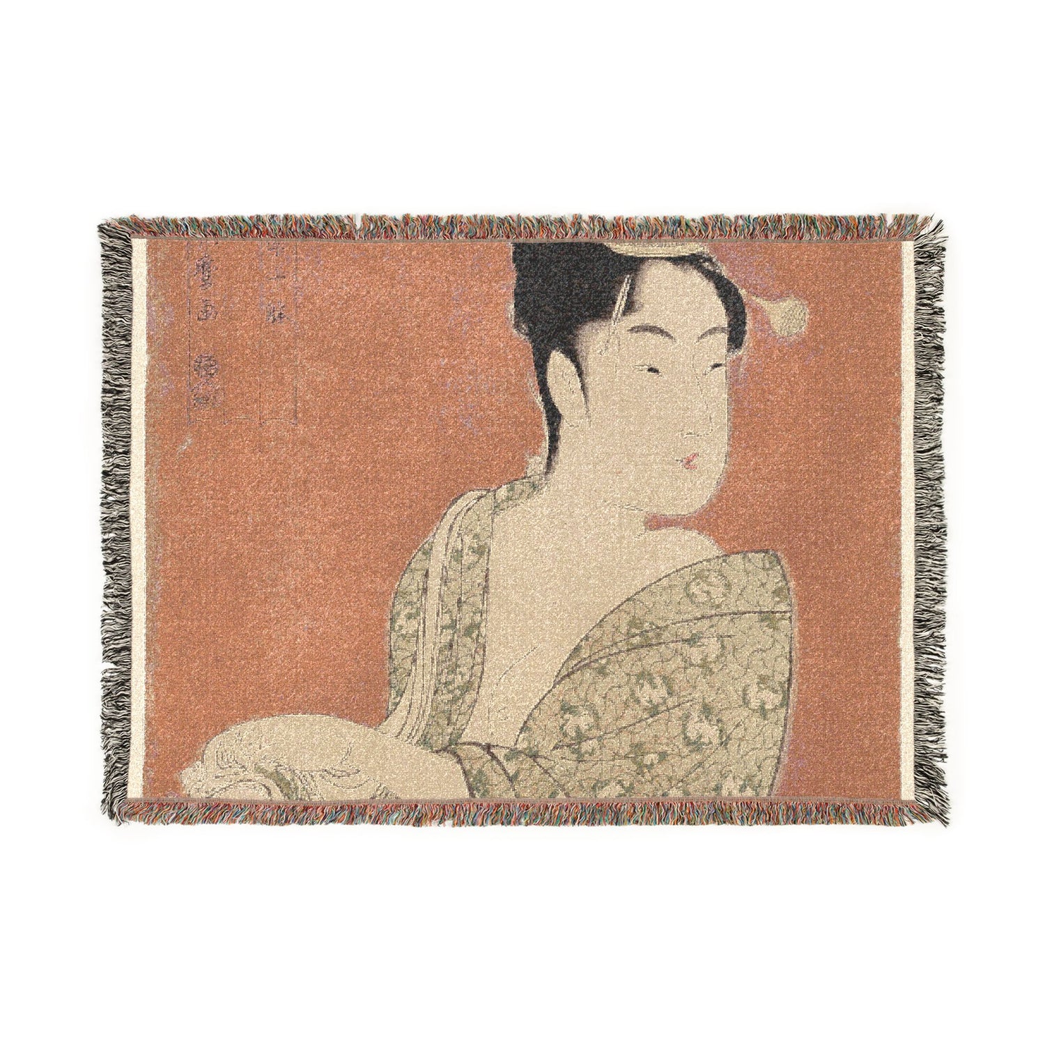 The Flirtatious Type - Kitagawa Utamaro Tapestry Blanket