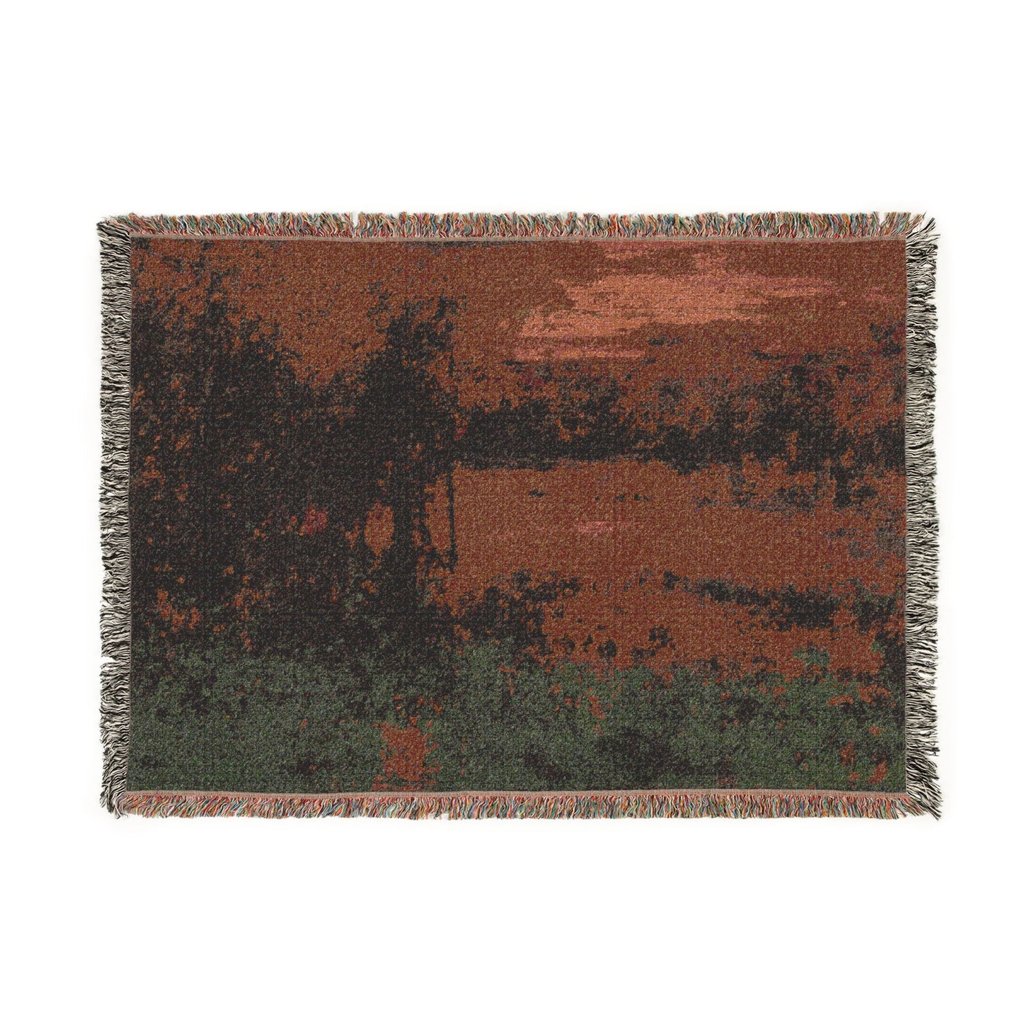 Landscape, Sunset - George Inness Tapestry Blanket