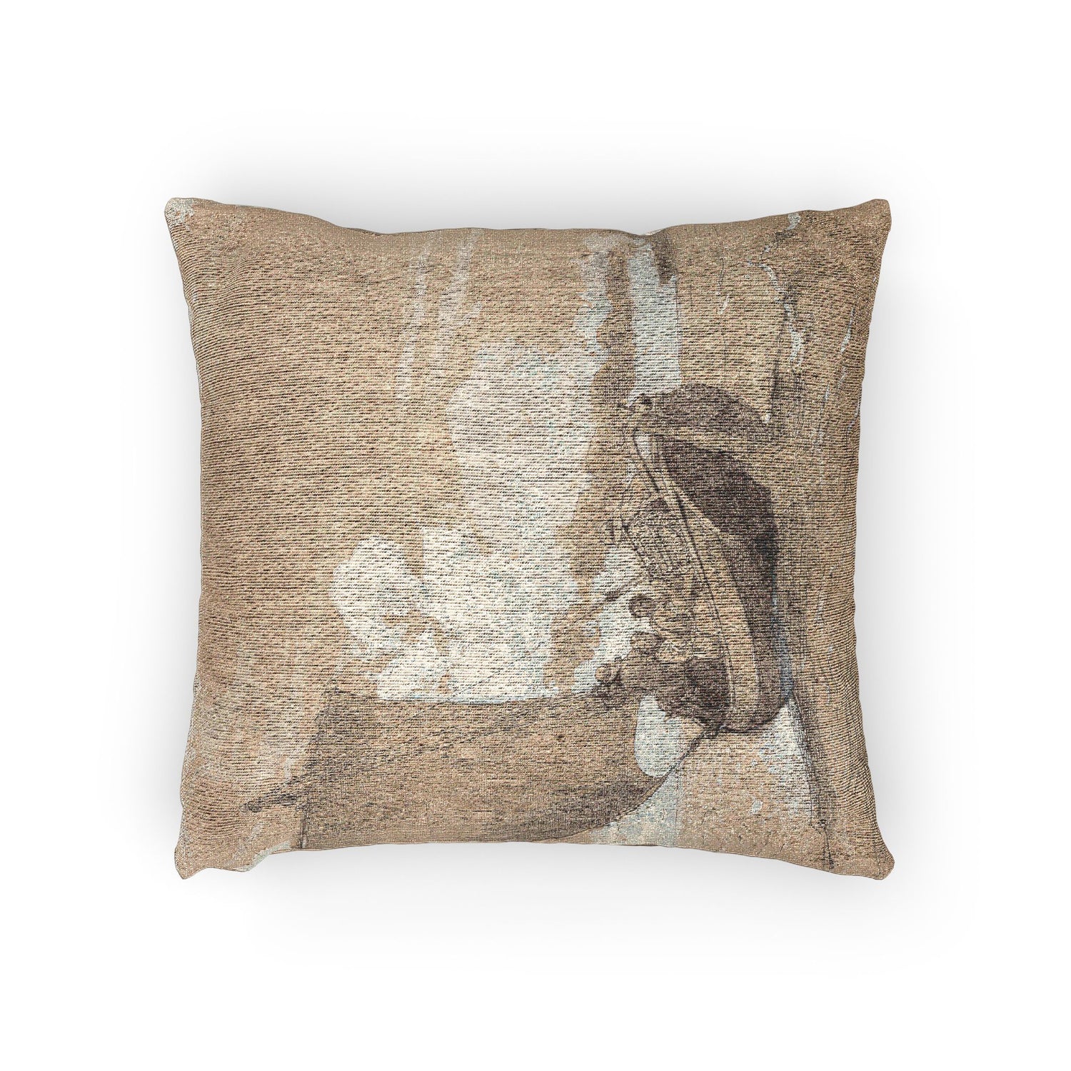 Winslow Homer - Fishing off Scarborough | Woven Pillow