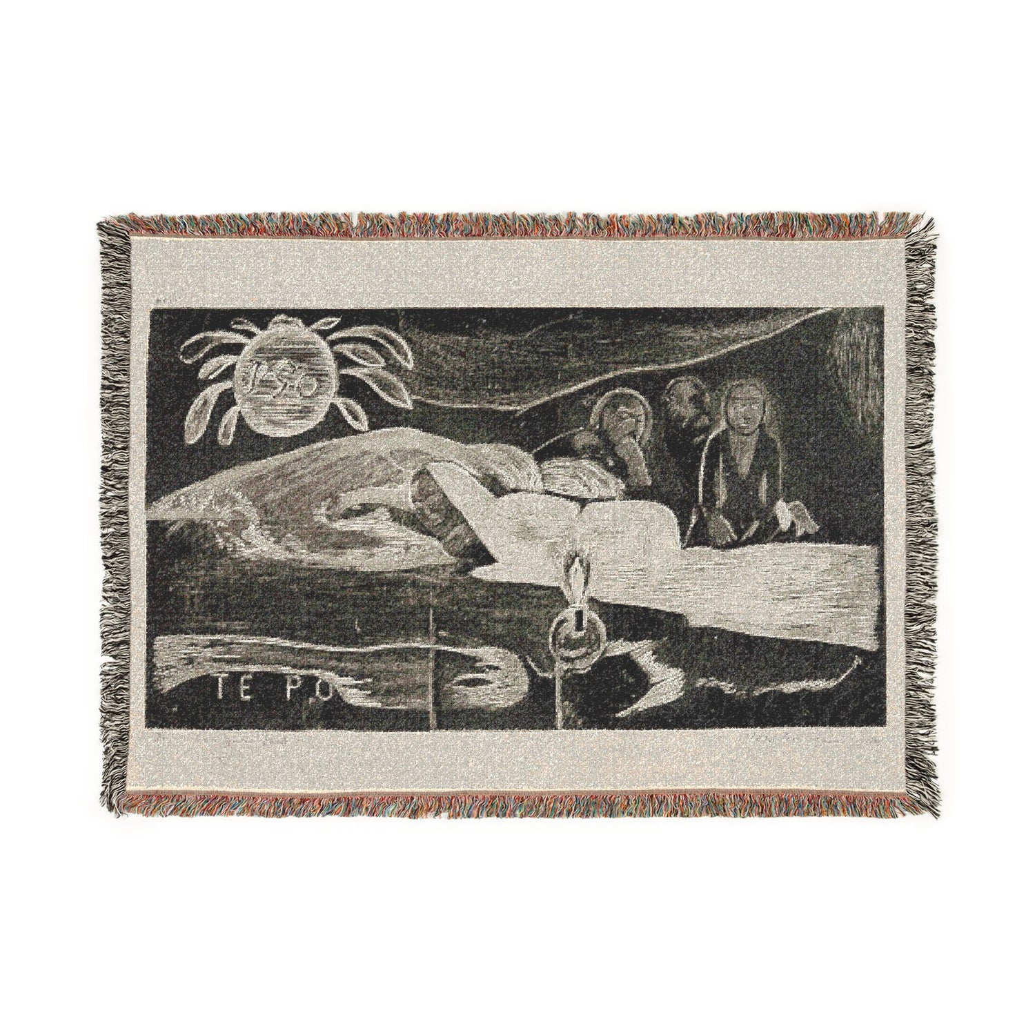 The Night - Paul Gauguin Tapestry Blanket