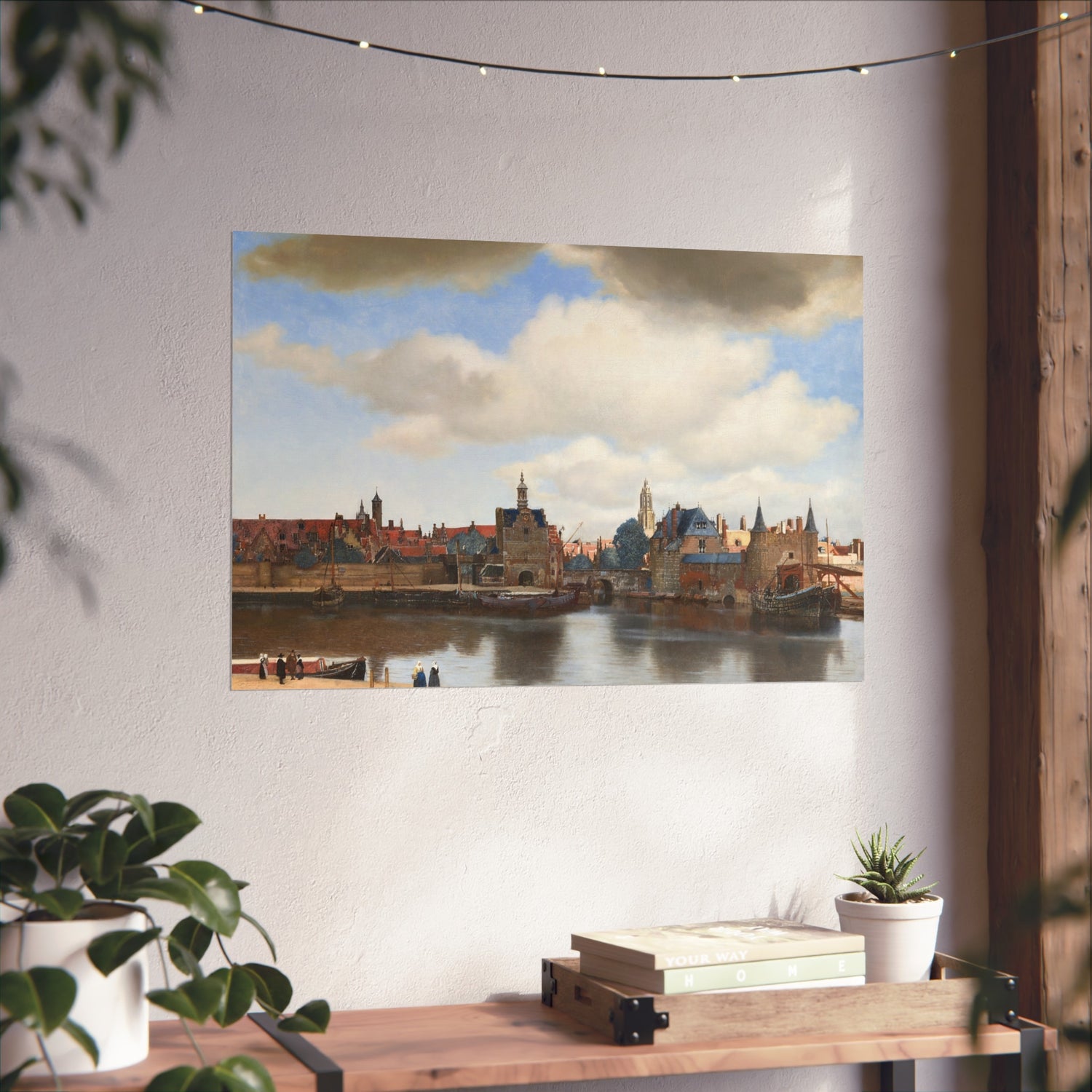View of Delft - Johannes Vermeer Fine Art Poster