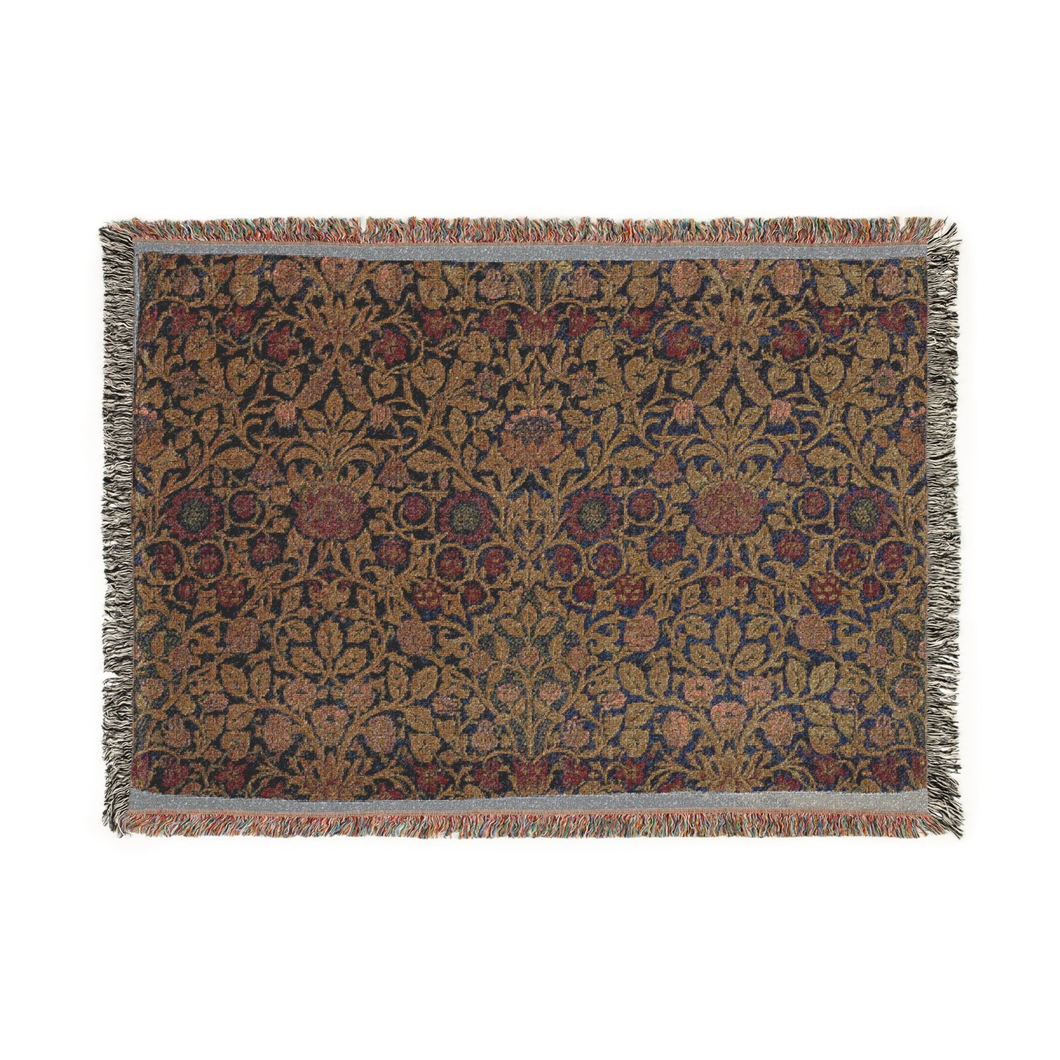 Violet and Columbine - William Morris Tapestry Blanket