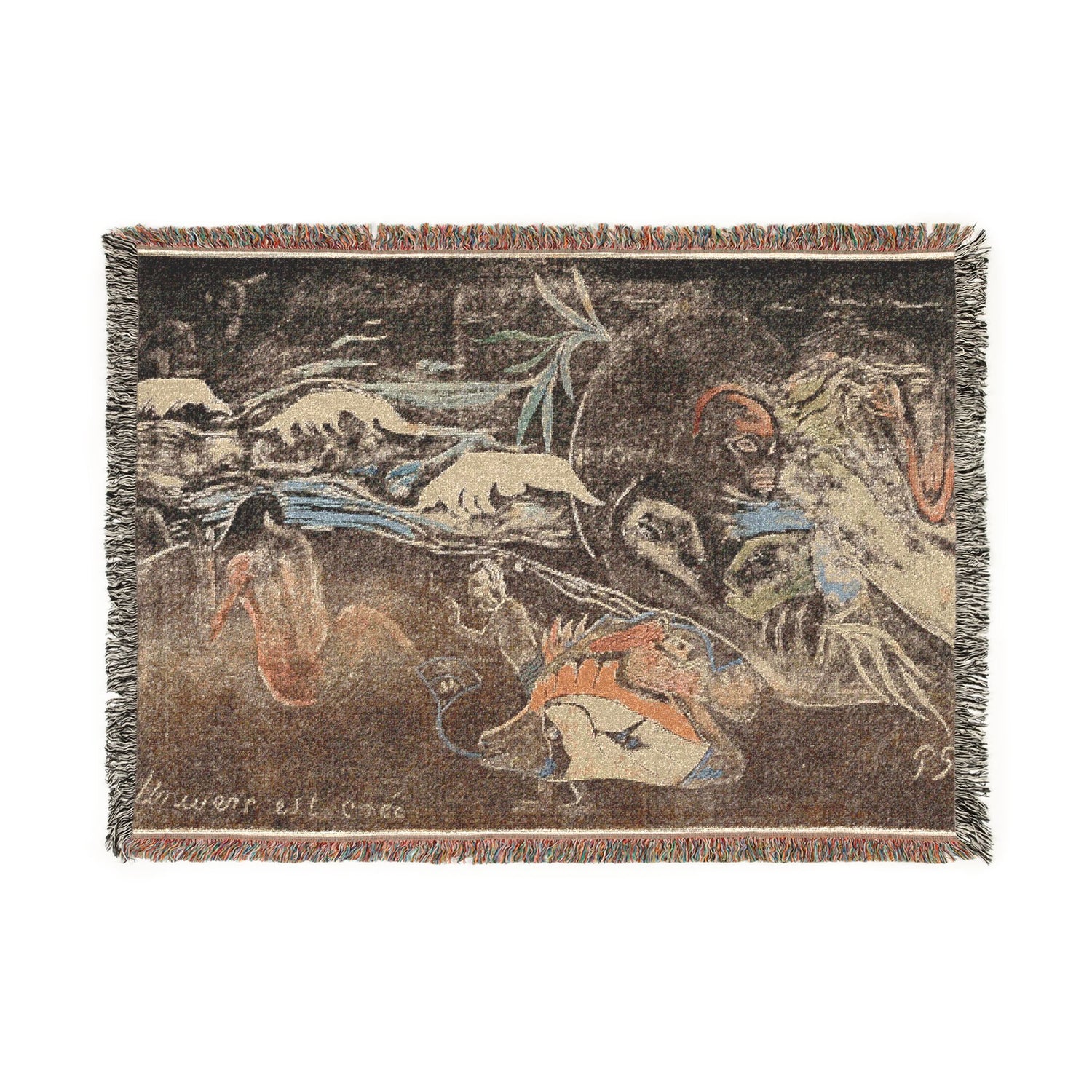 The Universe Is Being Created - Paul Gauguin Tapestry Blanket