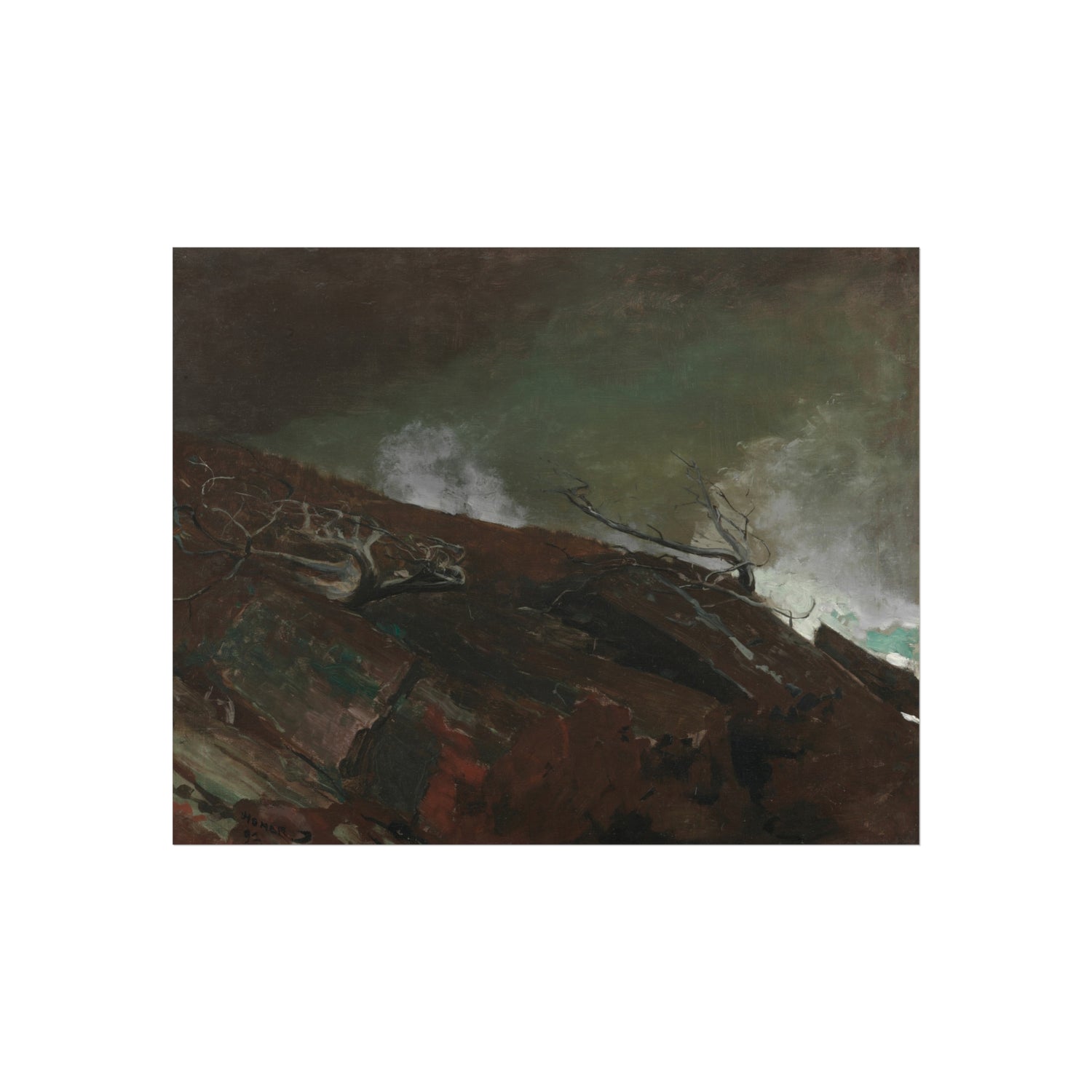 Winslow Homer - Coast of Maine | Fine Art Poster