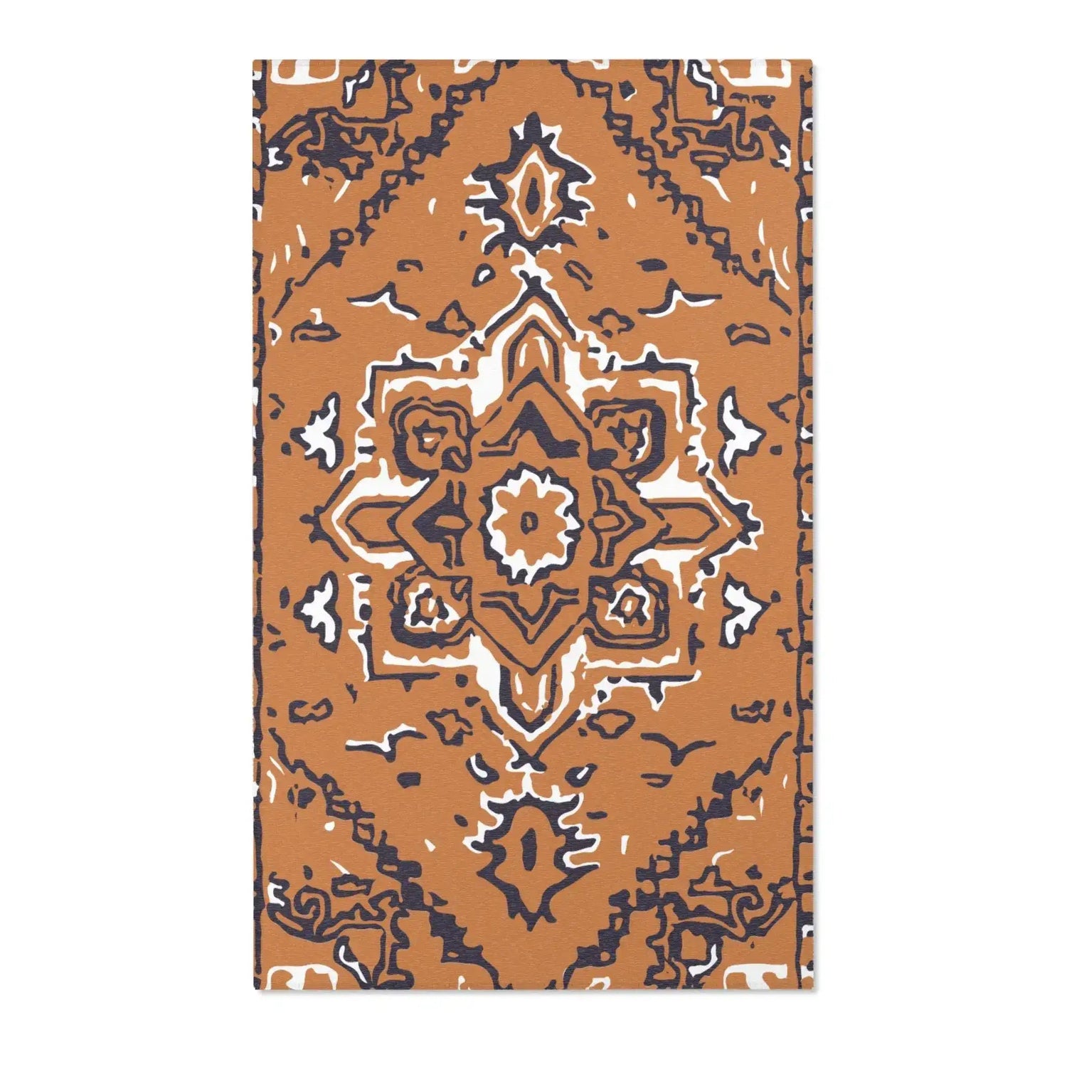 Spiced Terra Bloom Accent Rug