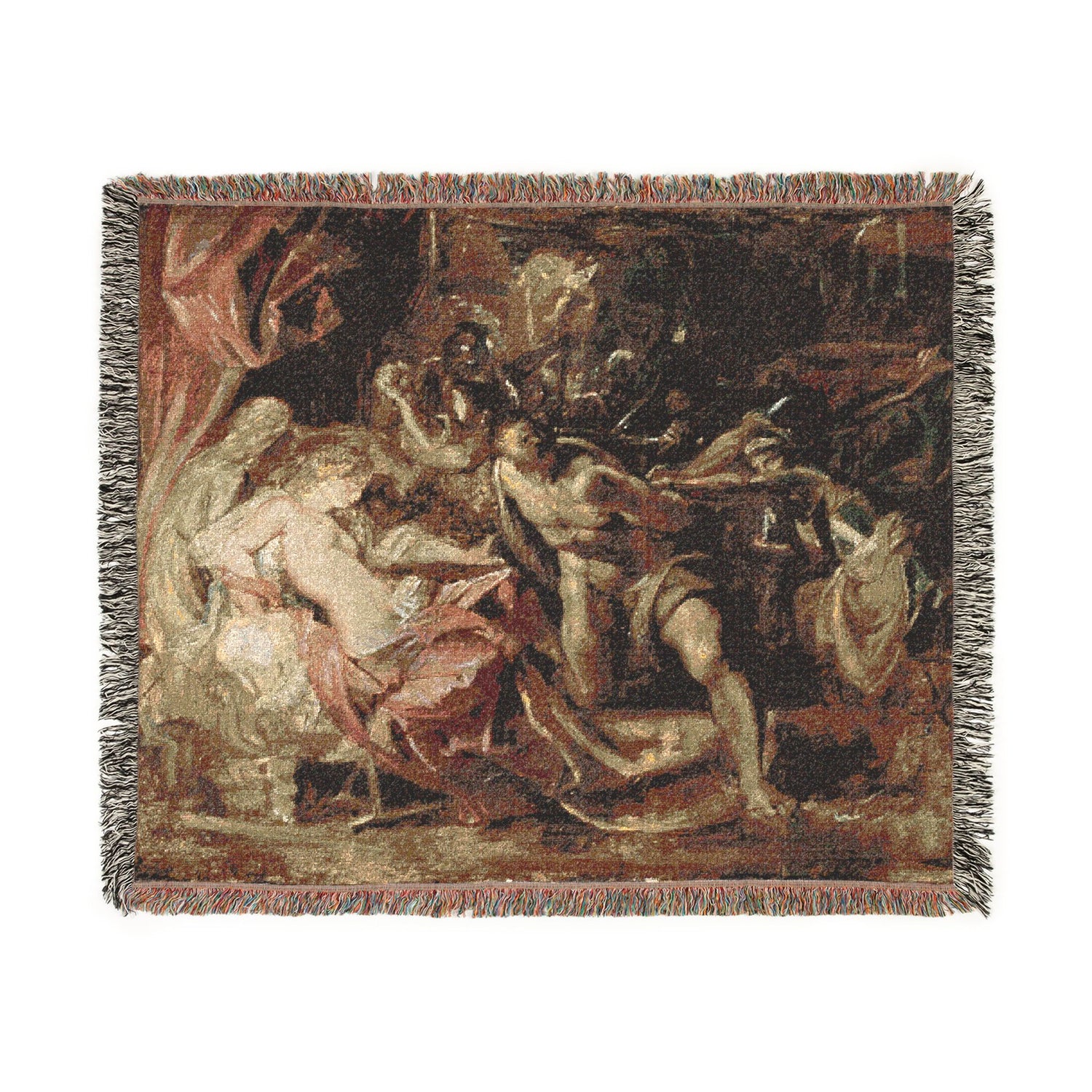 The Capture of Samson - Peter Paul Rubens Tapestry Blanket
