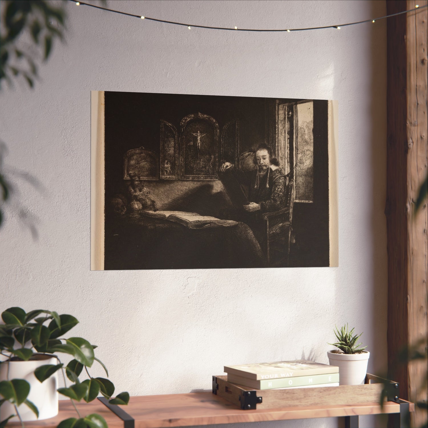Abraham Francen, Apothecary - Rembrandt van Rijn Fine Art Poster