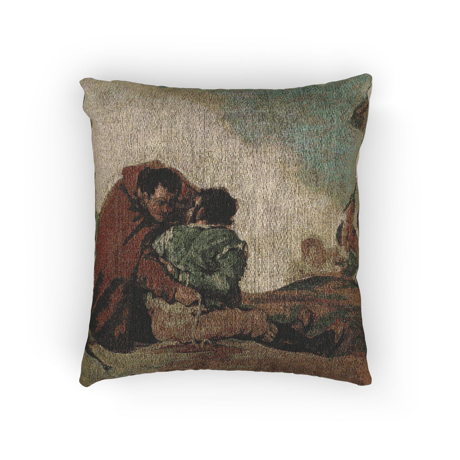 Friar Pedro Binds El Maragato - Francisco José de Goya y Lucientes Pillow