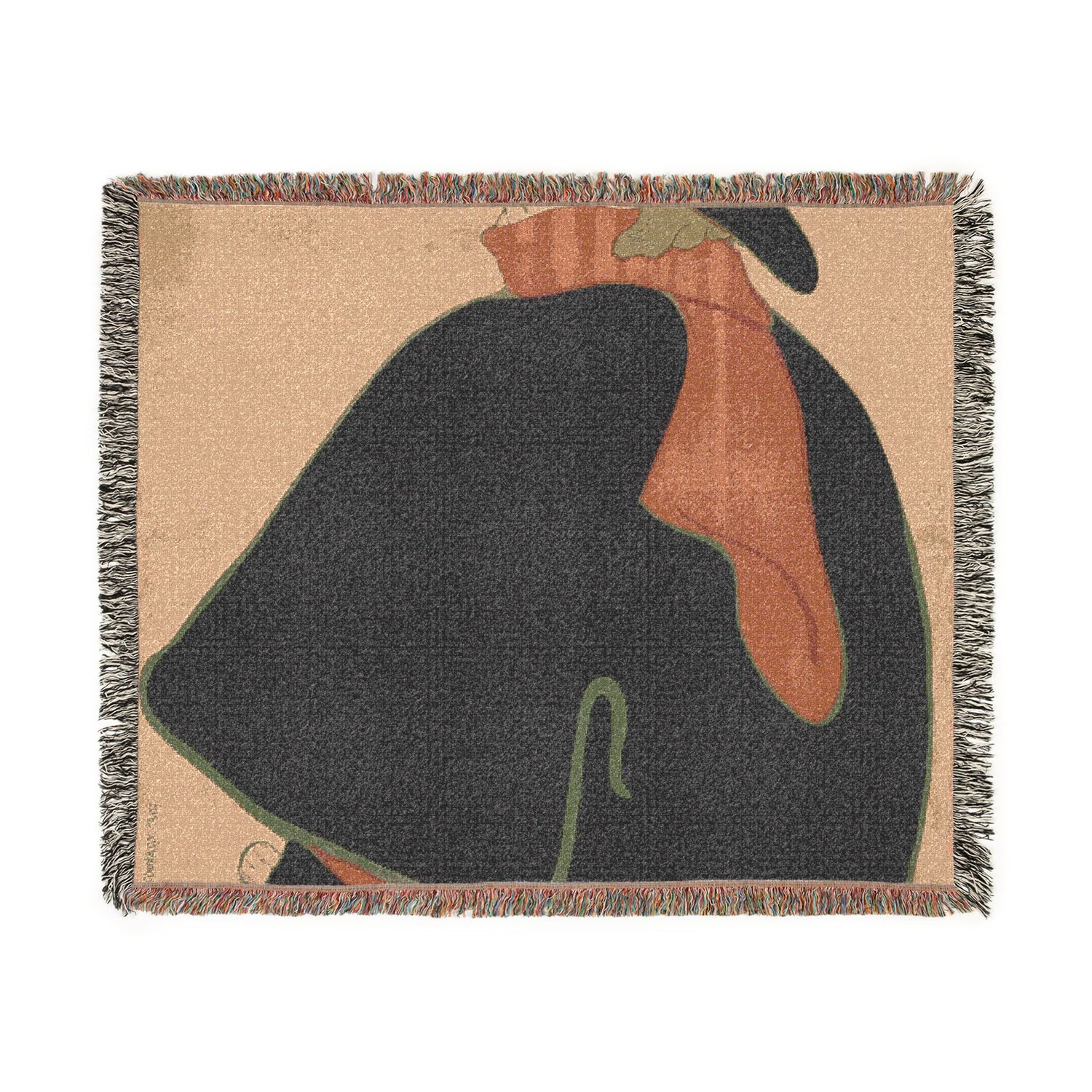 Aristide Bruant in His Cabaret - Henri de Toulouse-Lautrec Tapestry Blanket