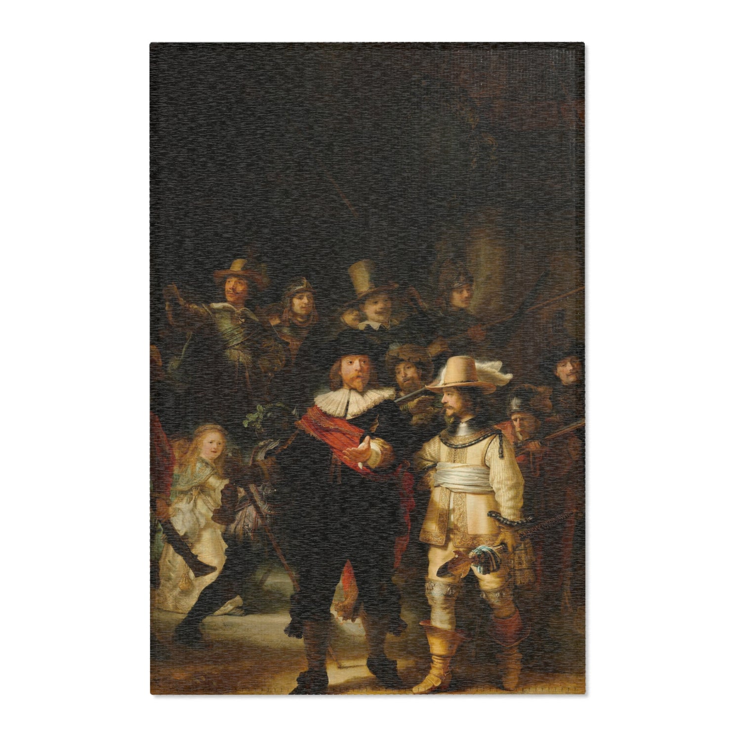 The Night Watch - Rembrandt van Rijn Area Rug