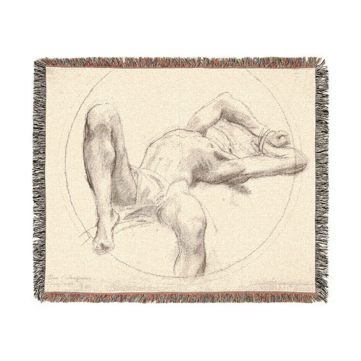 Bound Man - John Singer Sargent Tapestry Blanket
