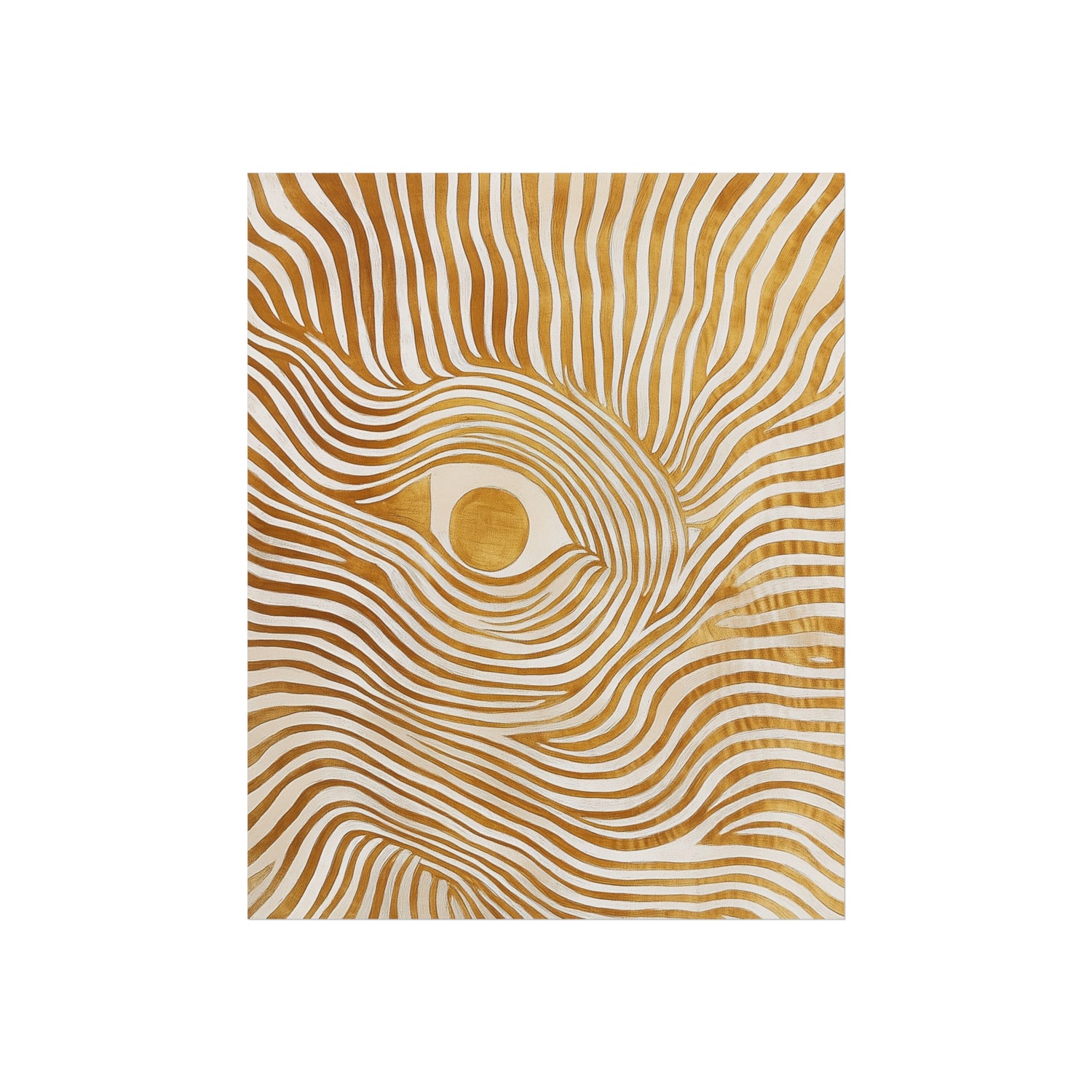 Golden Gaze Fine Art Poster