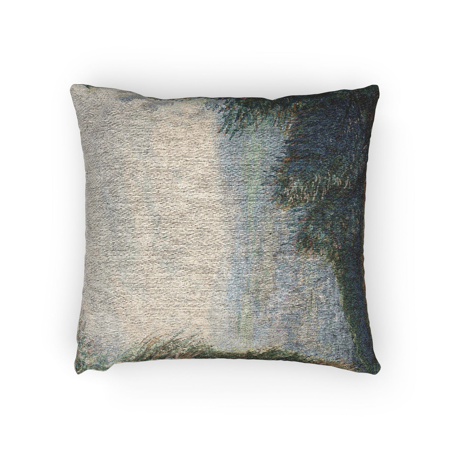 Pierre-Auguste Renoir - The Auvers Valley on the Oise River | Woven Pillow