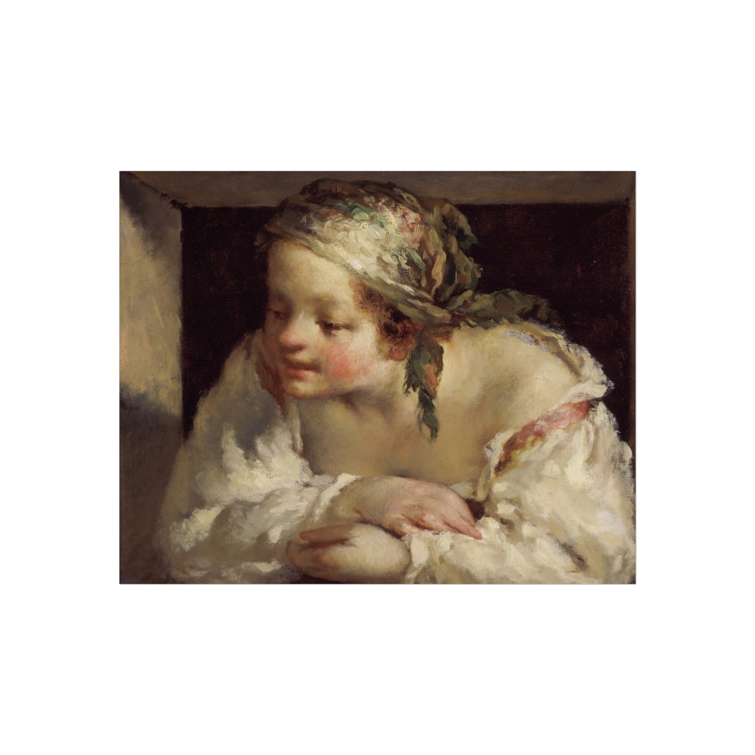 Jean François Millet - Young Woman | Fine Art Poster