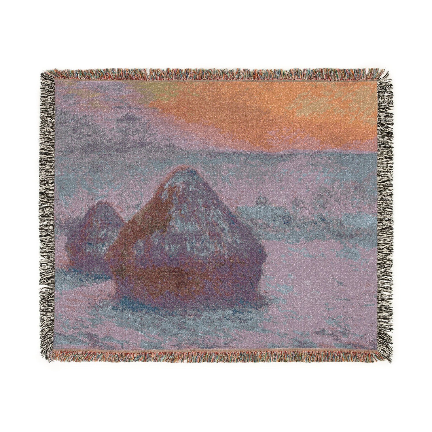 Stacks of Wheat - Claude Monet Tapestry Blanket