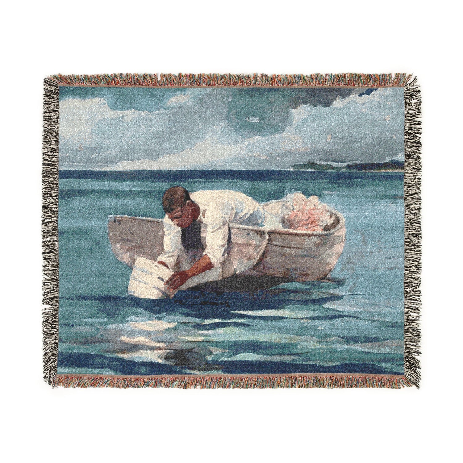 The Water Fan - Winslow Homer Tapestry Blanket