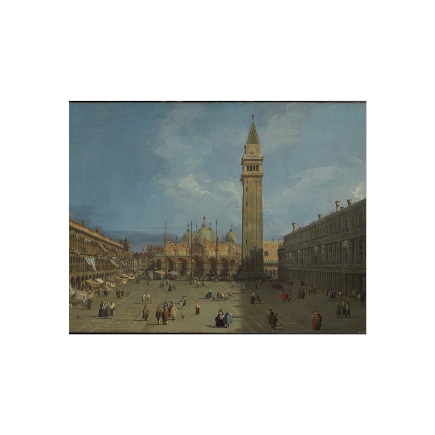 Piazza San Marco - Canaletto Fine Art Poster