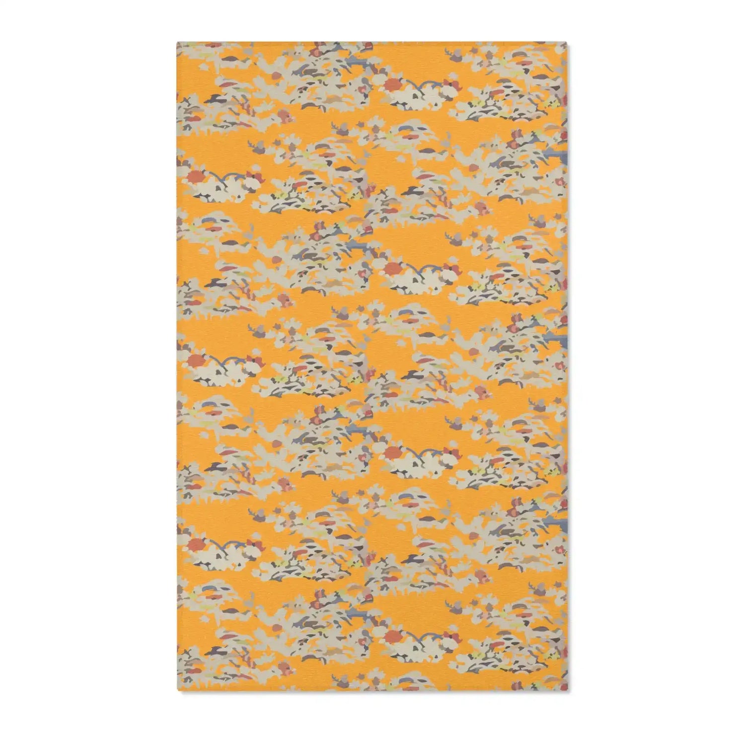 Sunset Gold Coral Accent Rug