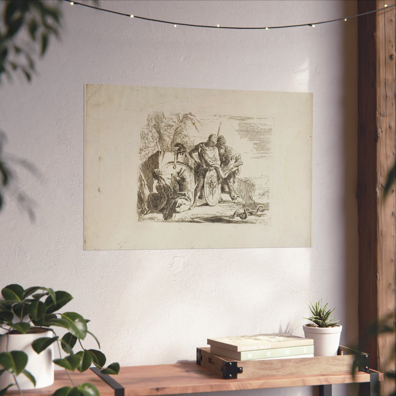 The Astrologer and the Young Soldier - Giovanni Battista Tiepolo Fine Art Poster