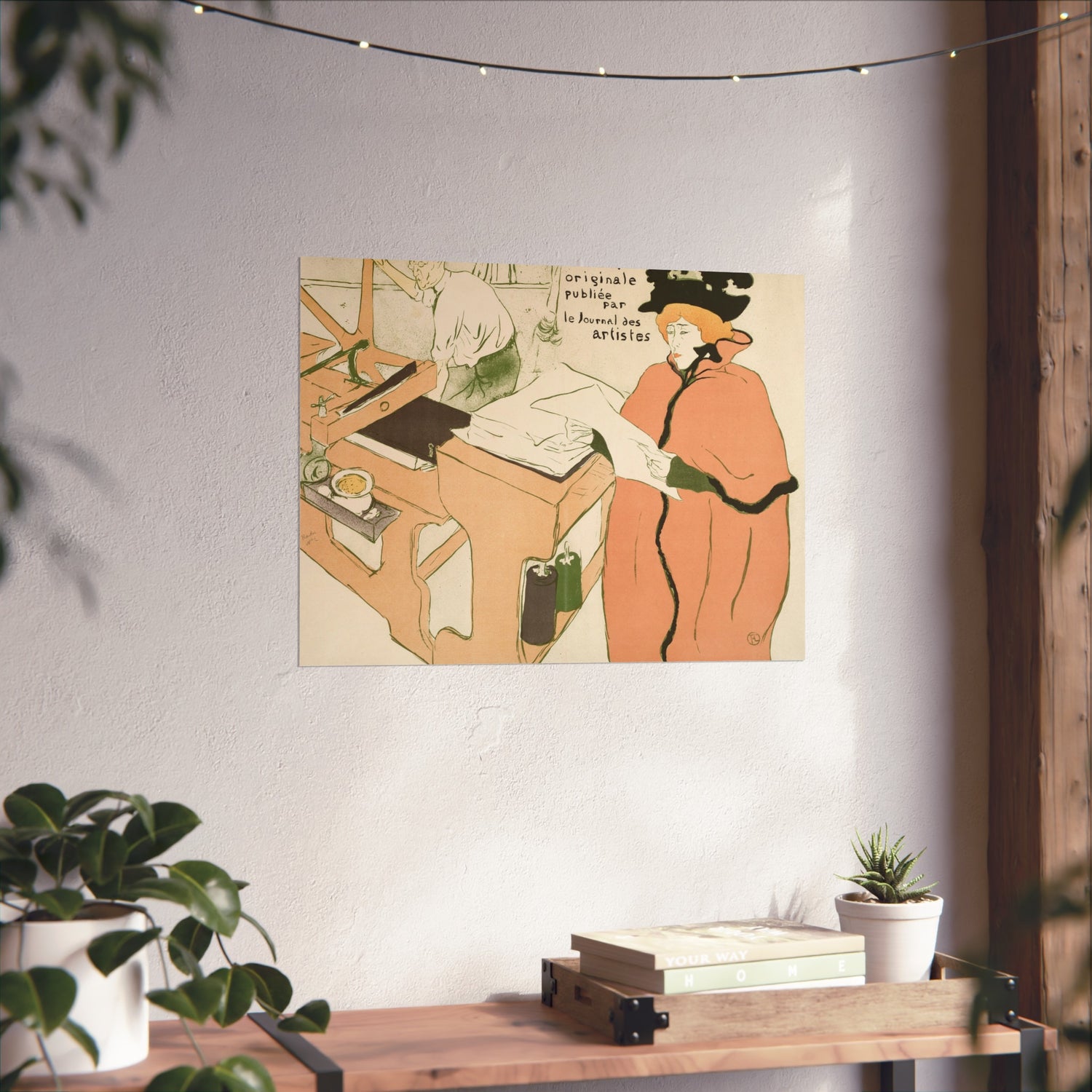Cover for the First Album of L'Estampe Originale - Henri de Toulouse-Lautrec Fine Art Poster
