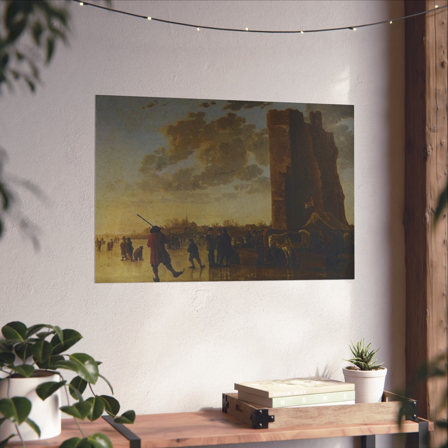 Ruins of Huis te Merwede - Aelbert Cuyp Fine Art Poster