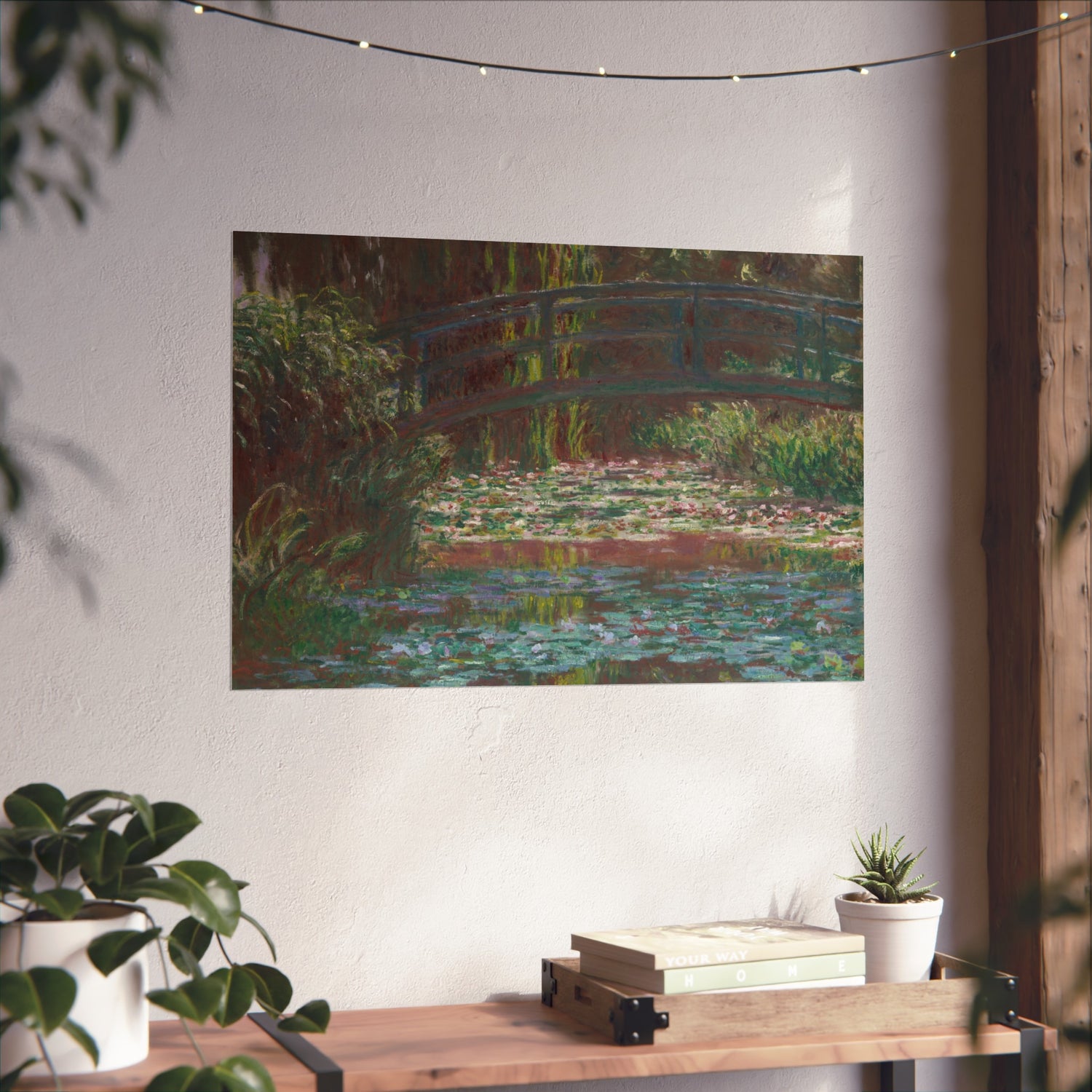 Water Lily Pond - Claude Monet Fine Art Poster