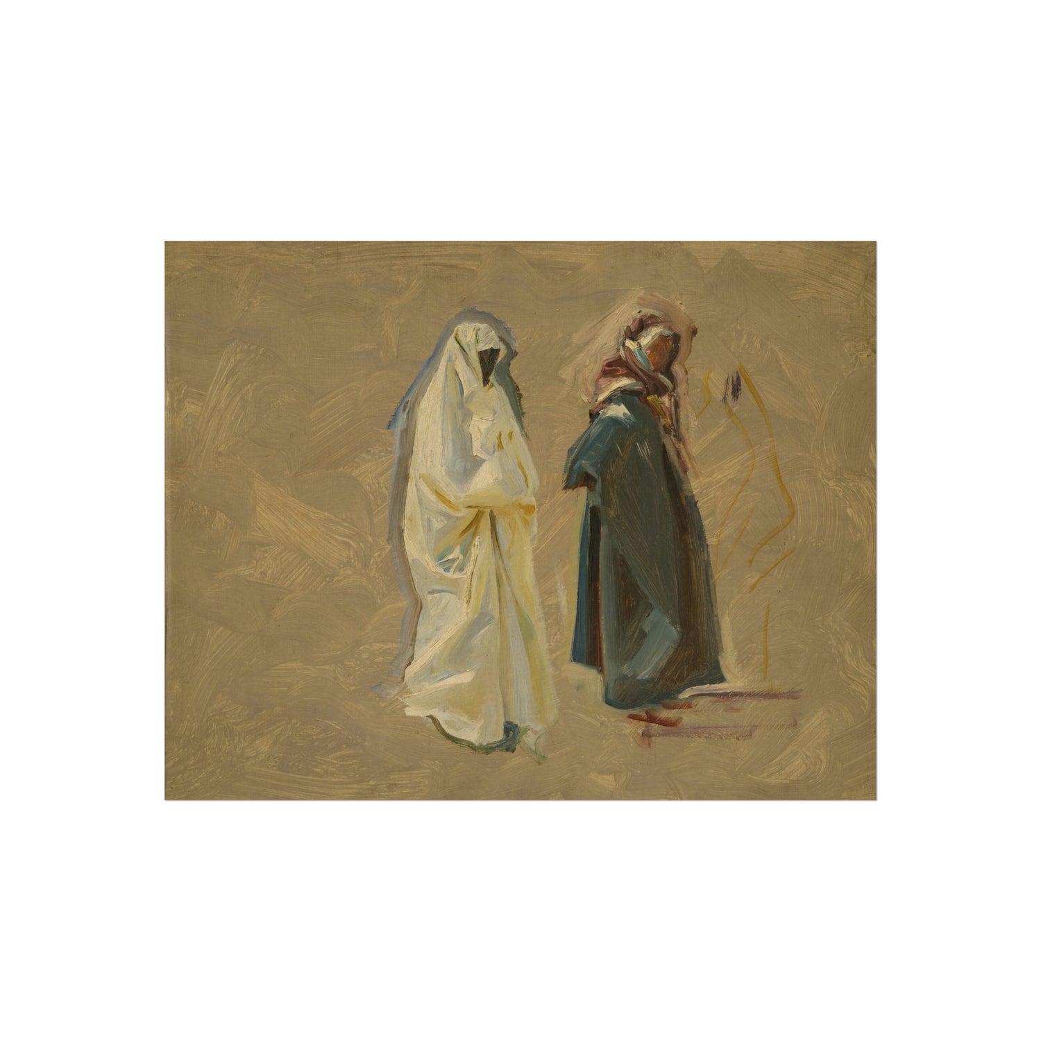 John Singer Sargent - Study of Two Bedouins | Fine Art Poster